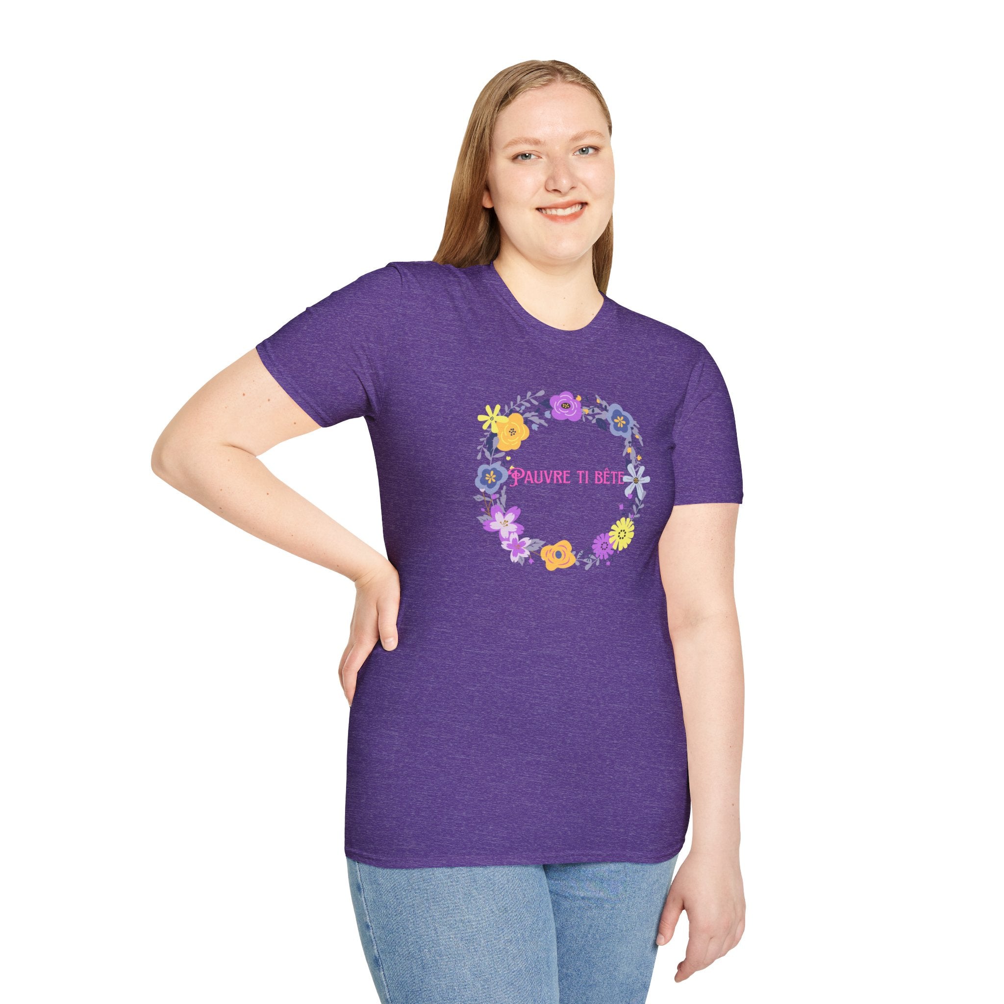Ladies More Relaxed Soft T Shirt - Pauvre ti bête