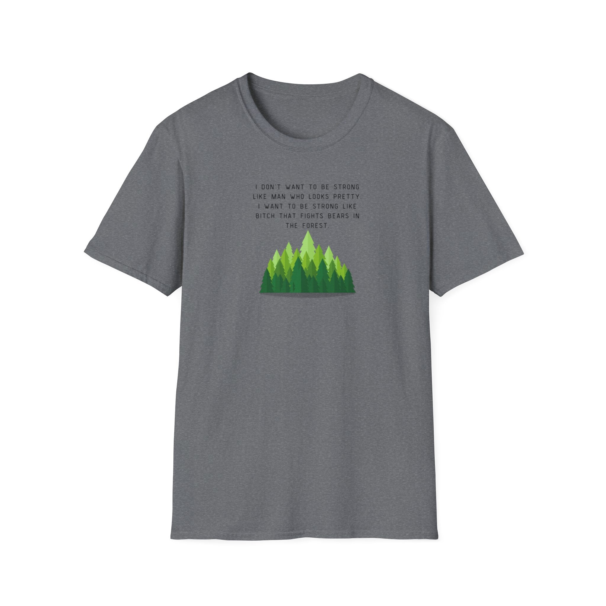 Women's Soft Relaxed Tee - Strong Women - bear