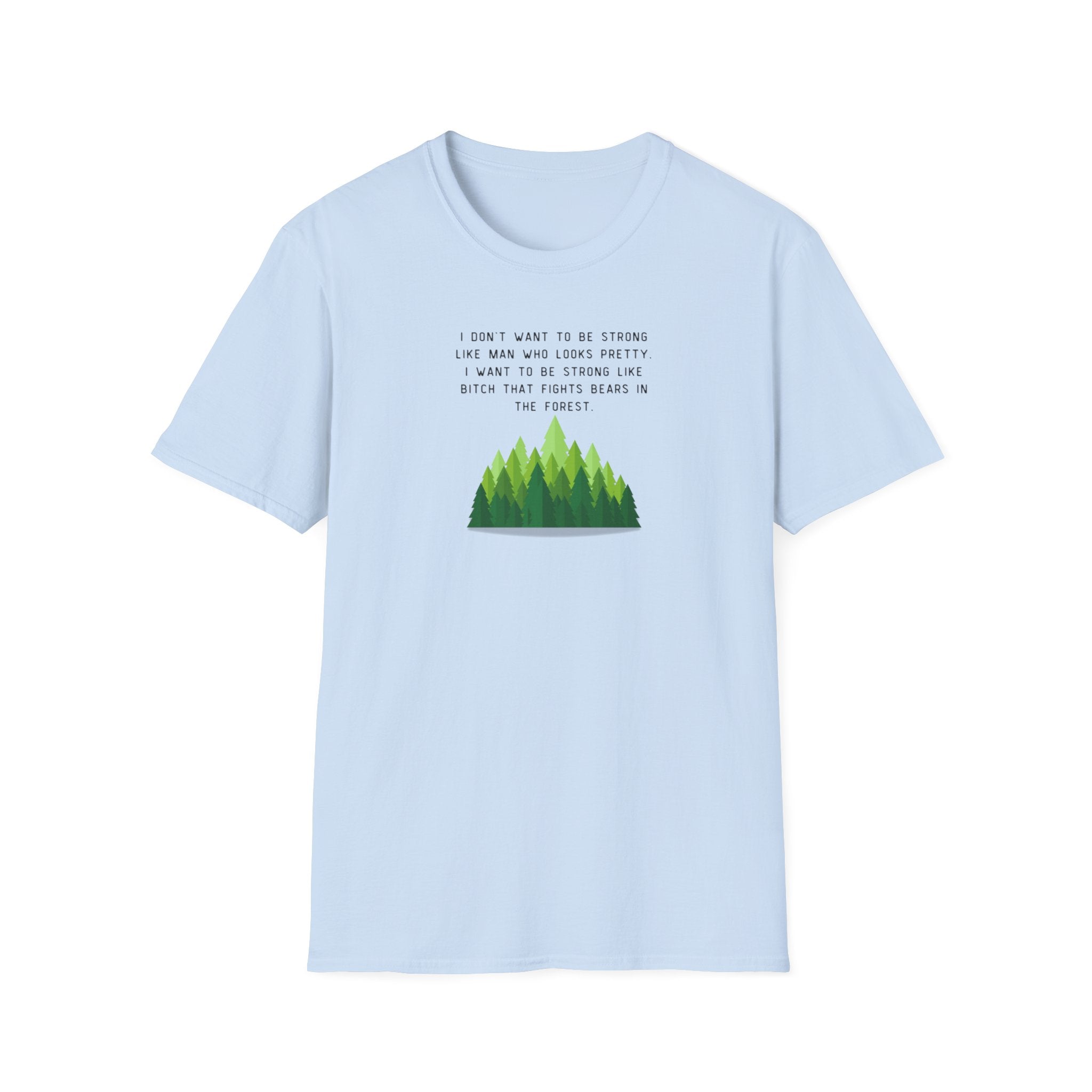 Women's Soft Relaxed Tee - Strong Women - bear