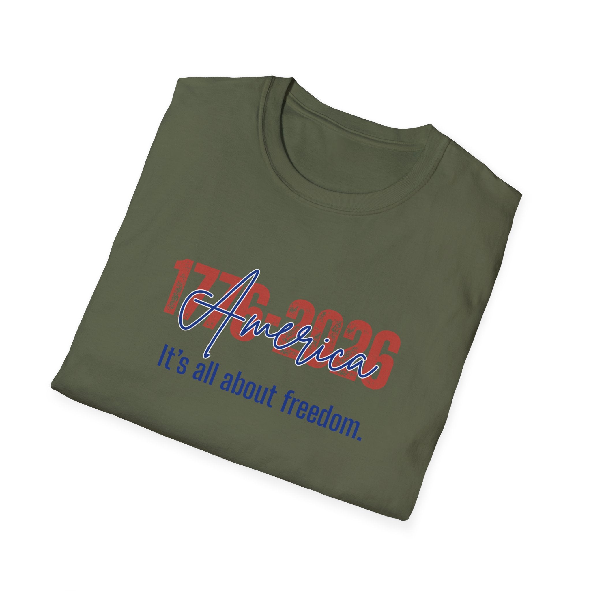 Relaxed Soft Tee Men & Women Its all about freedom