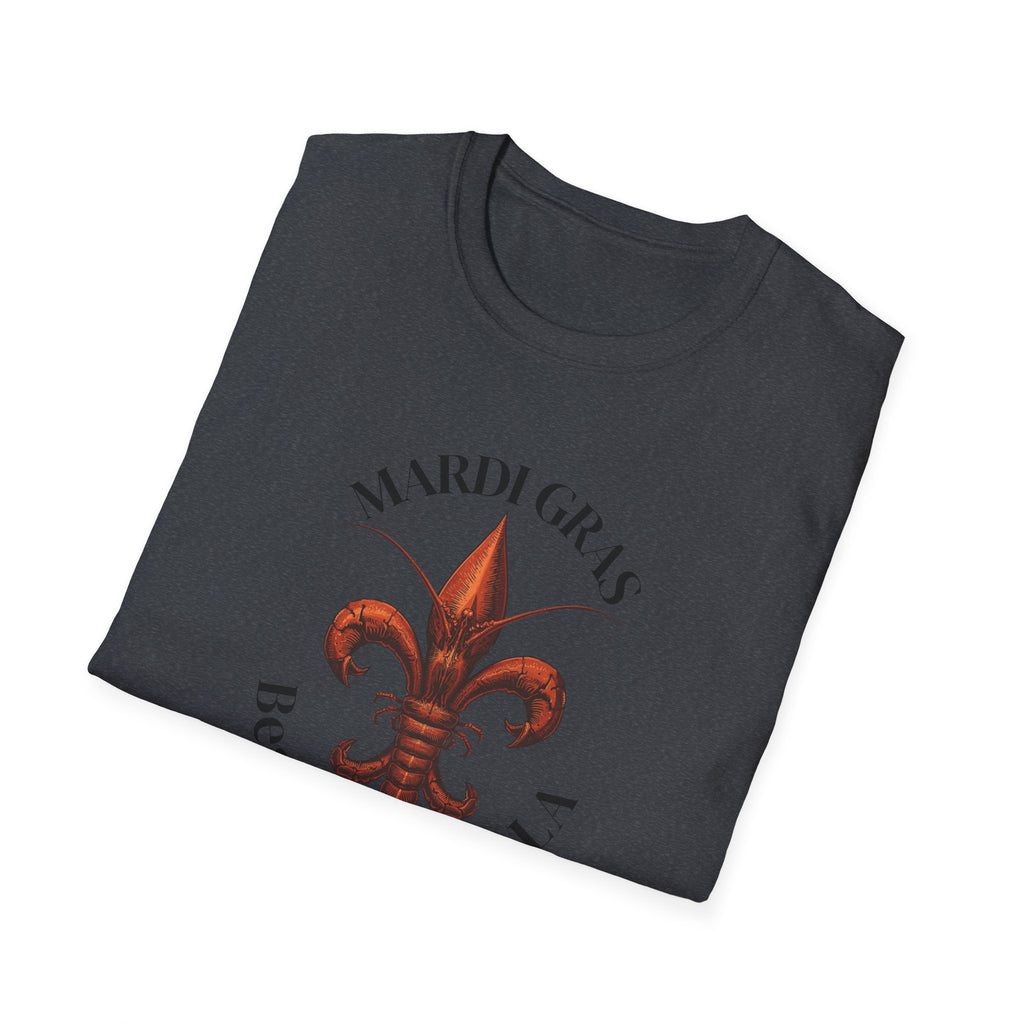 relaxed mens tee - beaux bridge mardi gras