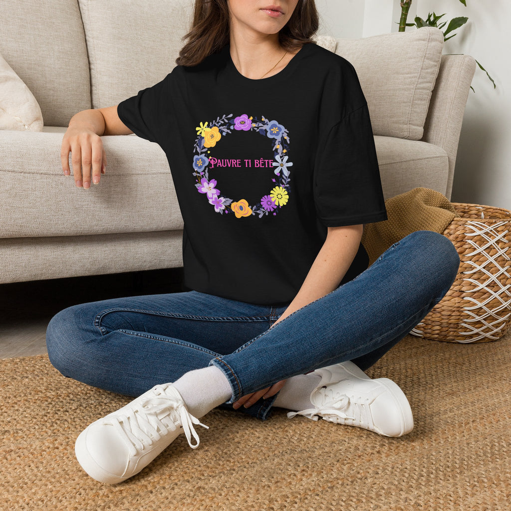 Ladies More Relaxed Soft T Shirt - Pauvre ti bête