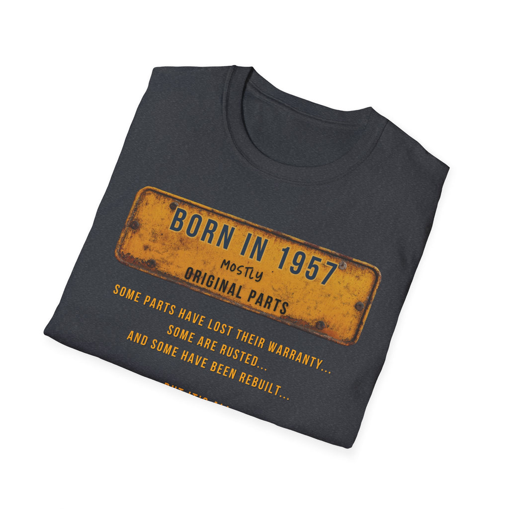 Mens Shirt Relaxed Tee  1957 B Day