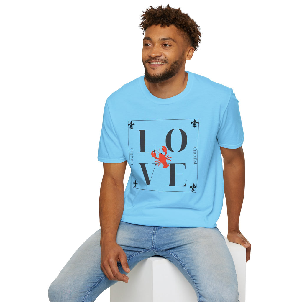 Unisex Soft Relaxed Tee - Crawfish Love (Men & Women)