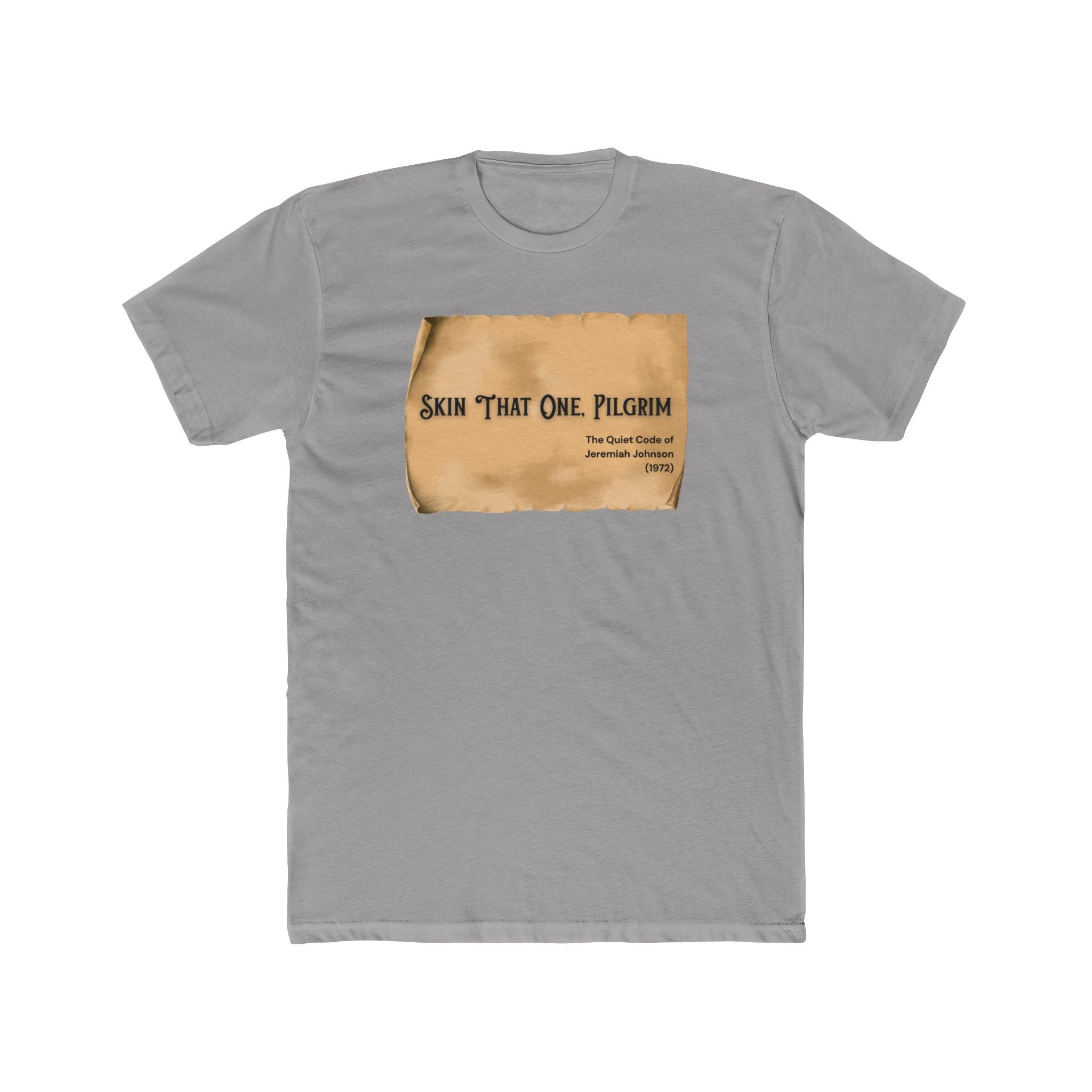 Mens Soft Premium Fitted Tee - Pilgrim Mountain Man