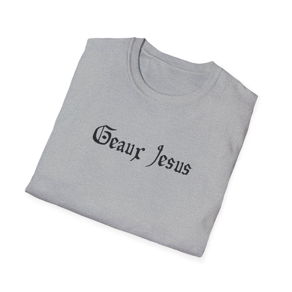 Men and Women Relaxes Soft Tee - Geaux Jesus