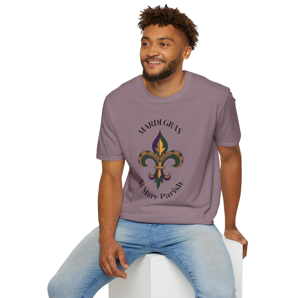 Relaxed Tee Men and Women- Mardi Gras St Mary Parish