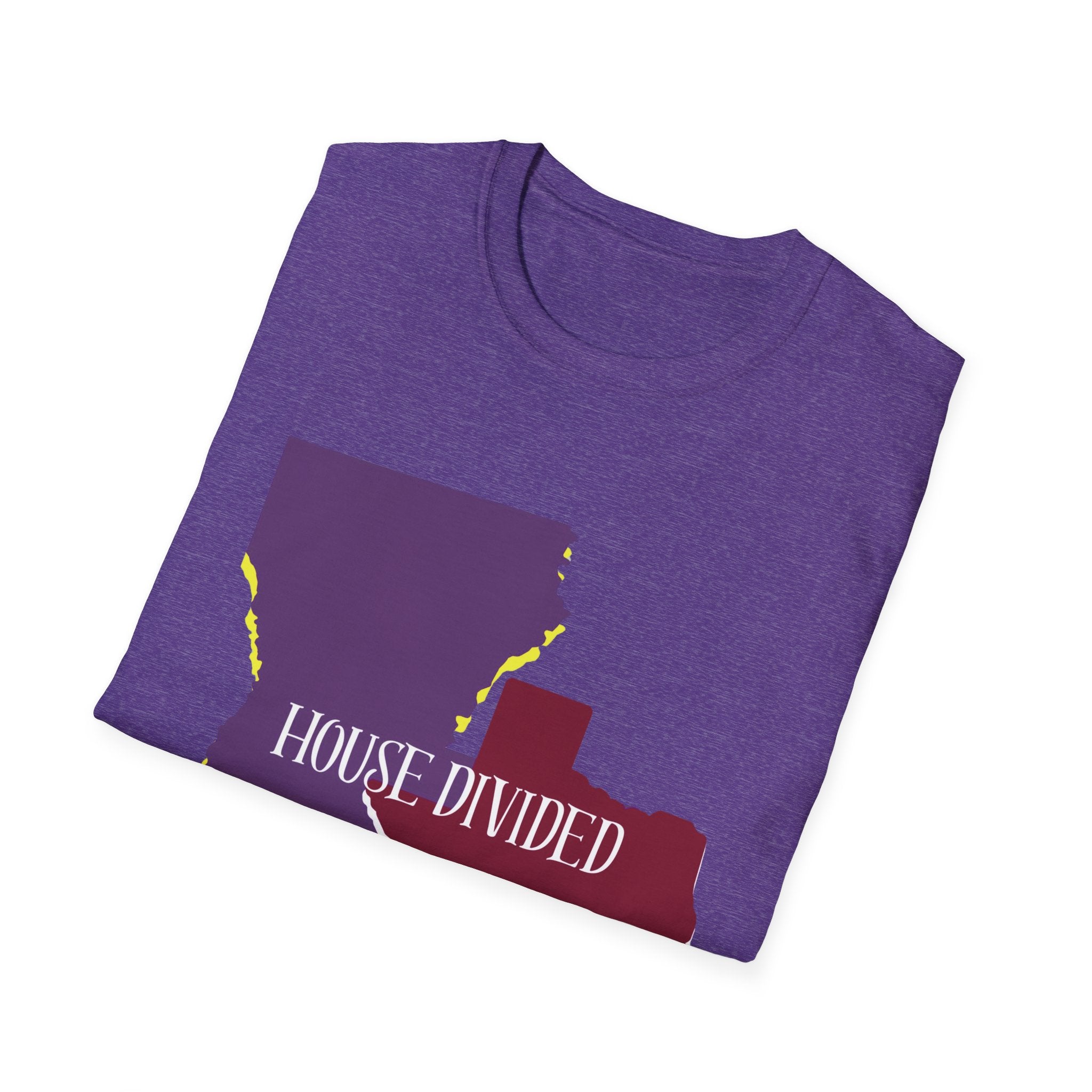 Soft Tee "House Divided"  Men & Women "LSU" "Aggies"