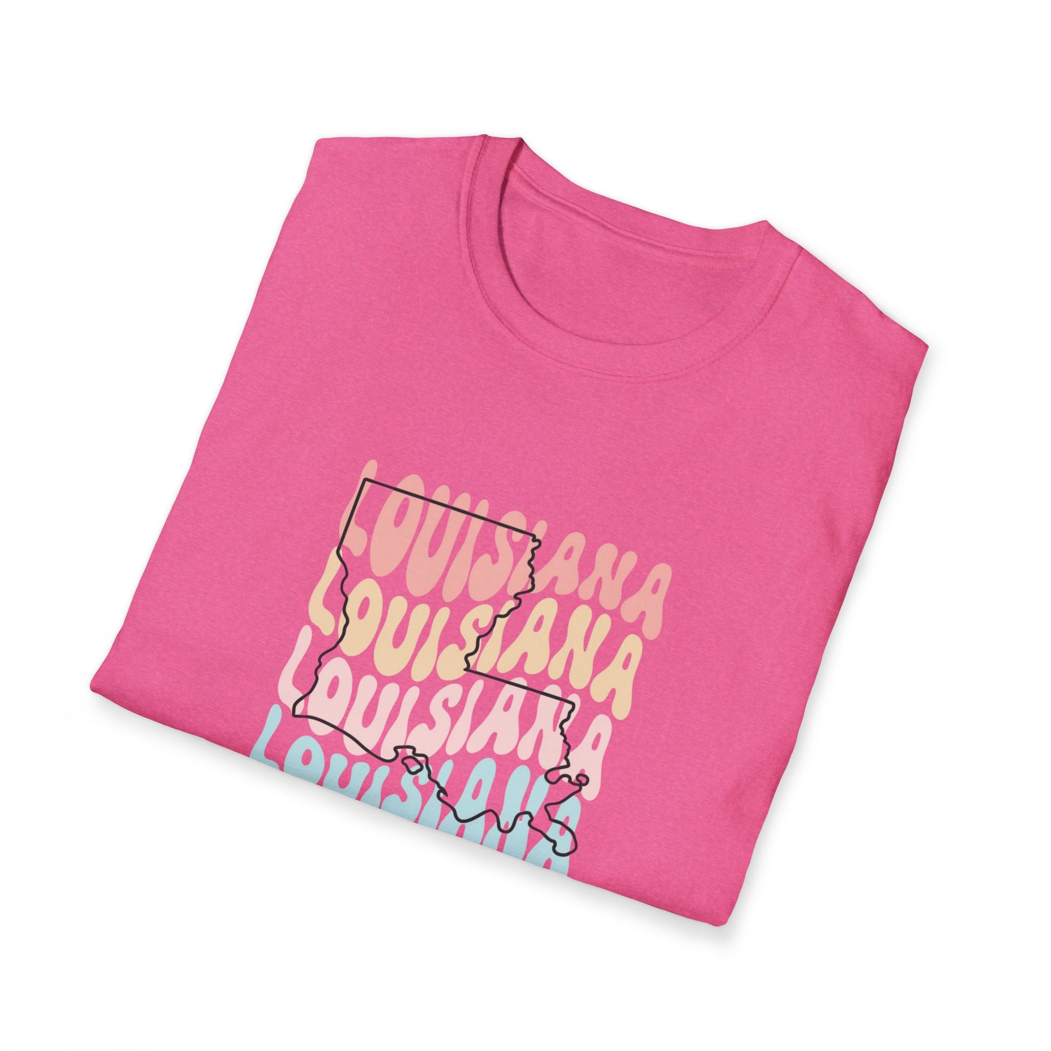 Womens Soft Relaxed Tee - Louisiana