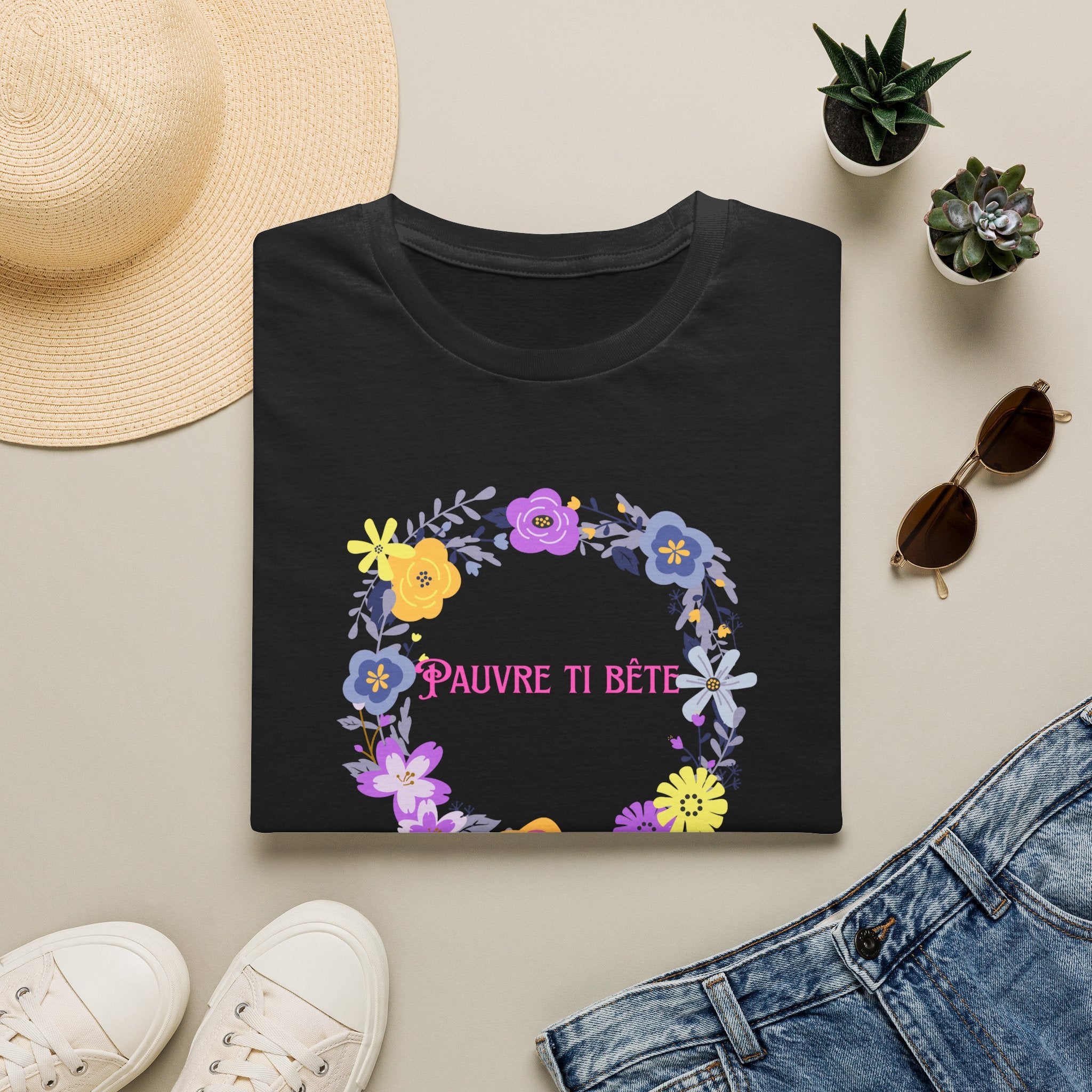 Ladies More Relaxed Soft T Shirt - Pauvre ti bête
