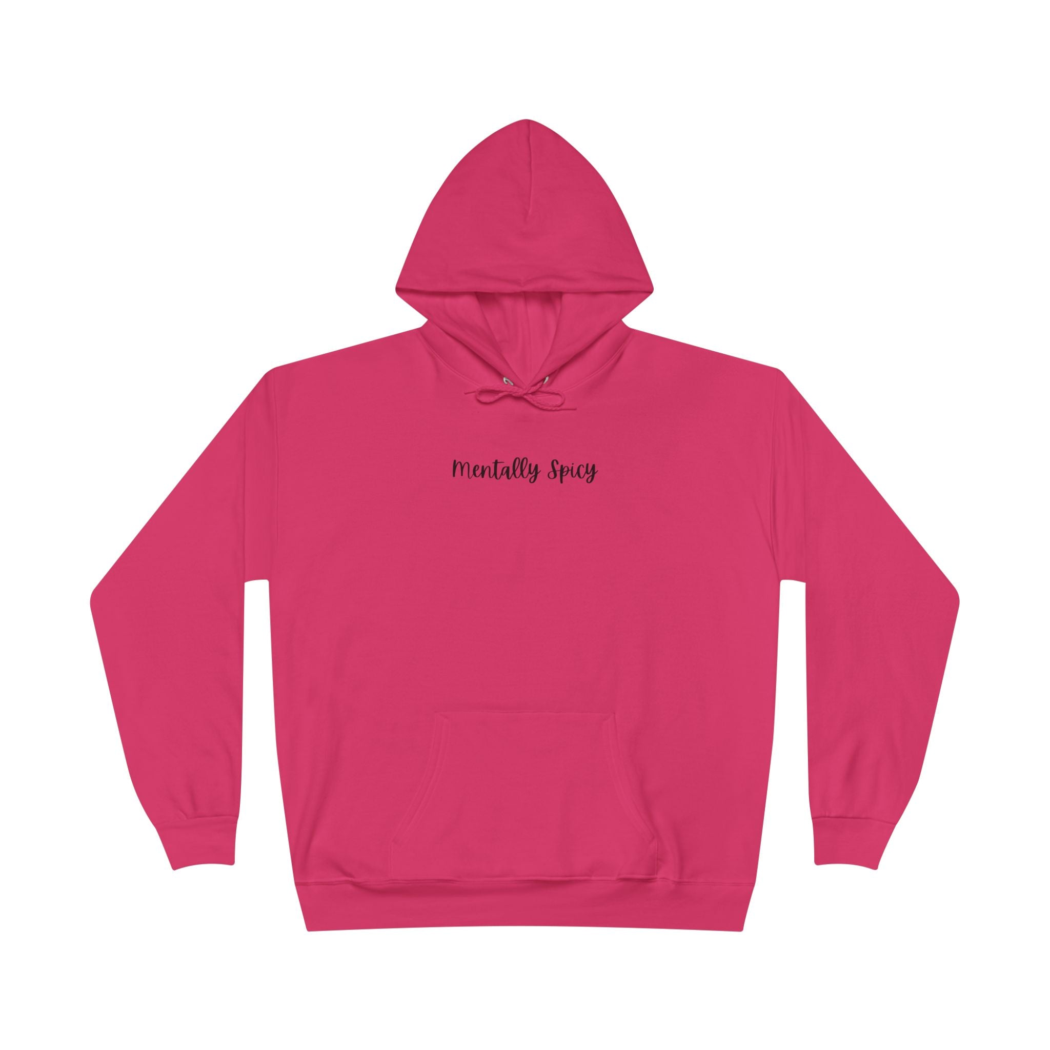 Ladies Pullover Hoodie Sweatshirt - Mentally Spicy  - light colors (relaxed fit)