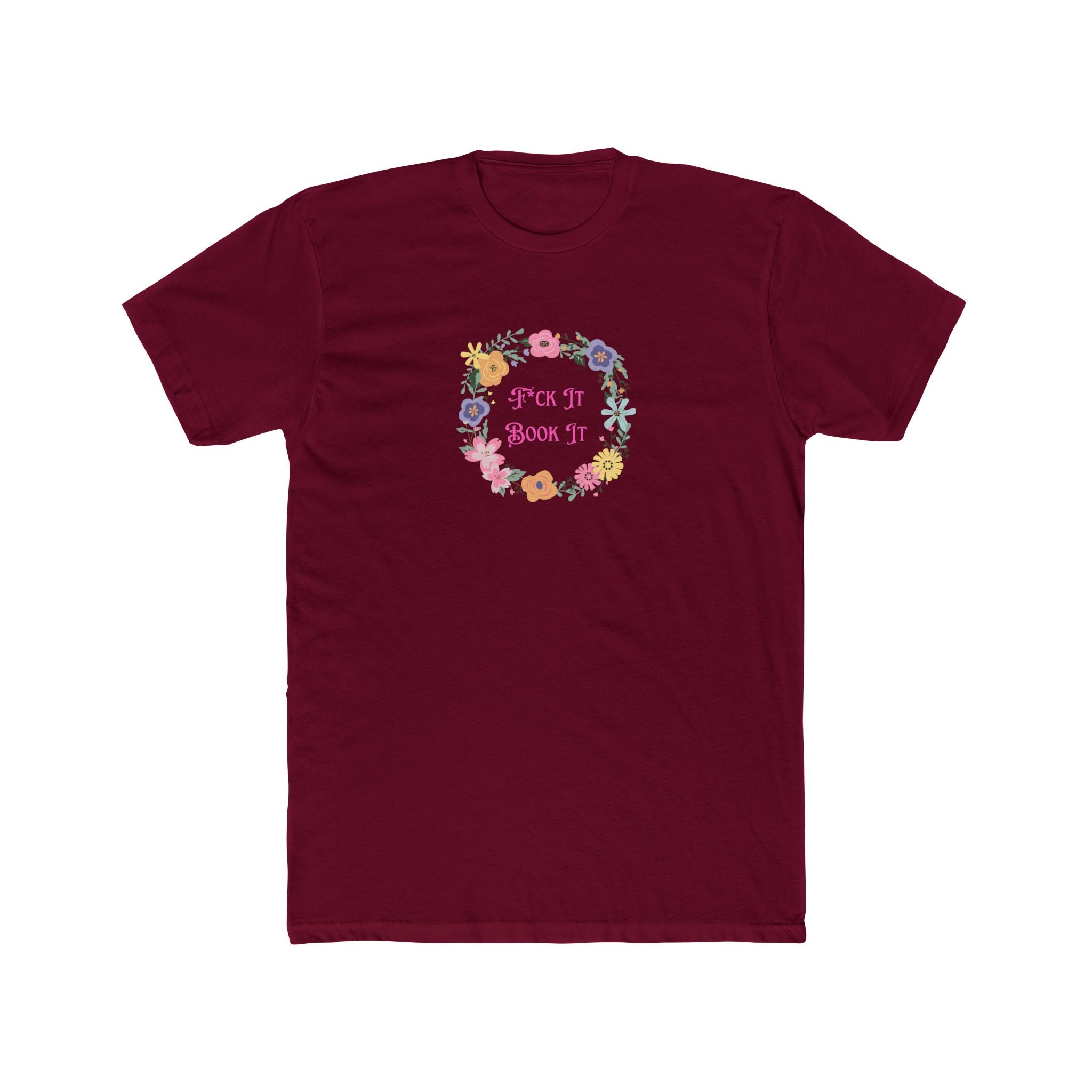Woman Soft Relaxed T Shirt - F*ck it Book It