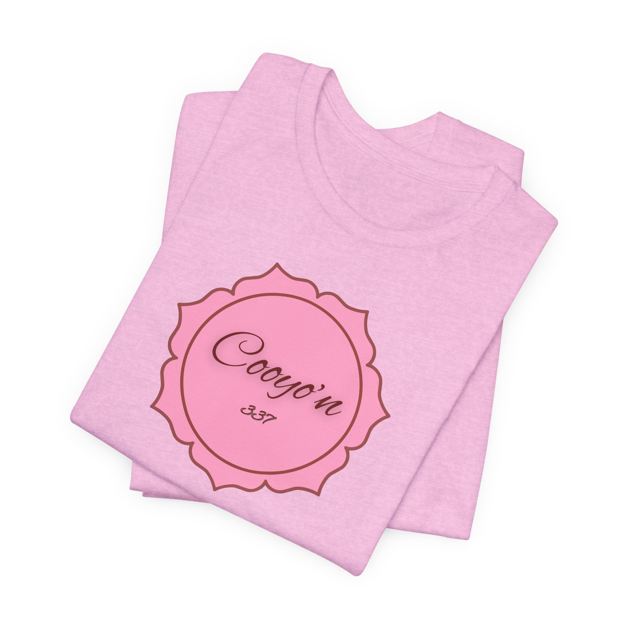 Ladie Soft Tee Perfect Fit - Couy'on in Pink 337