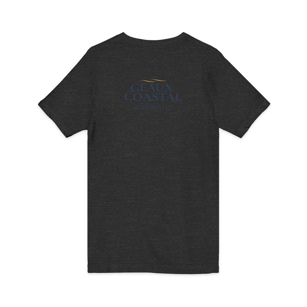 Ladies Jersey Short Sleeve V-Neck Tee- SOFT - Fitted - What is wine is addicted to me