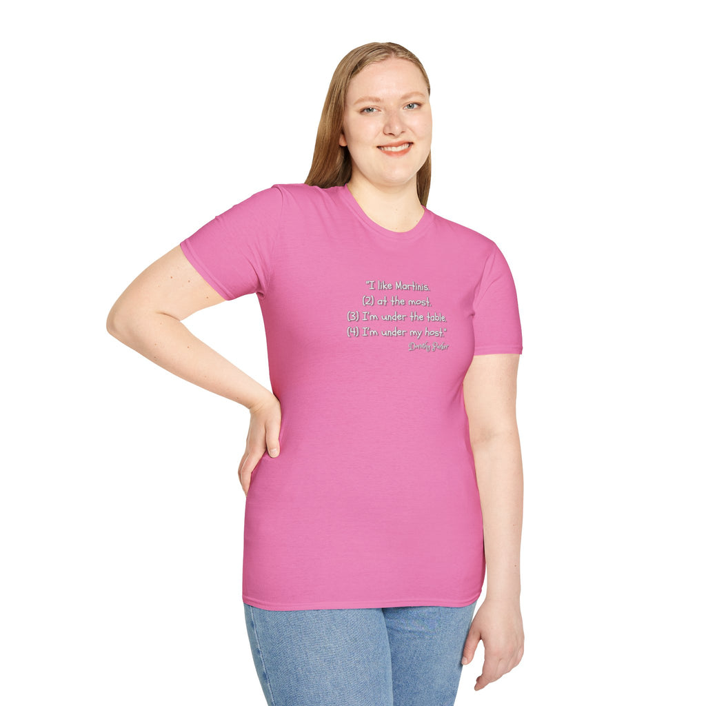 Women's Soft Relaxed Tee - Martinis