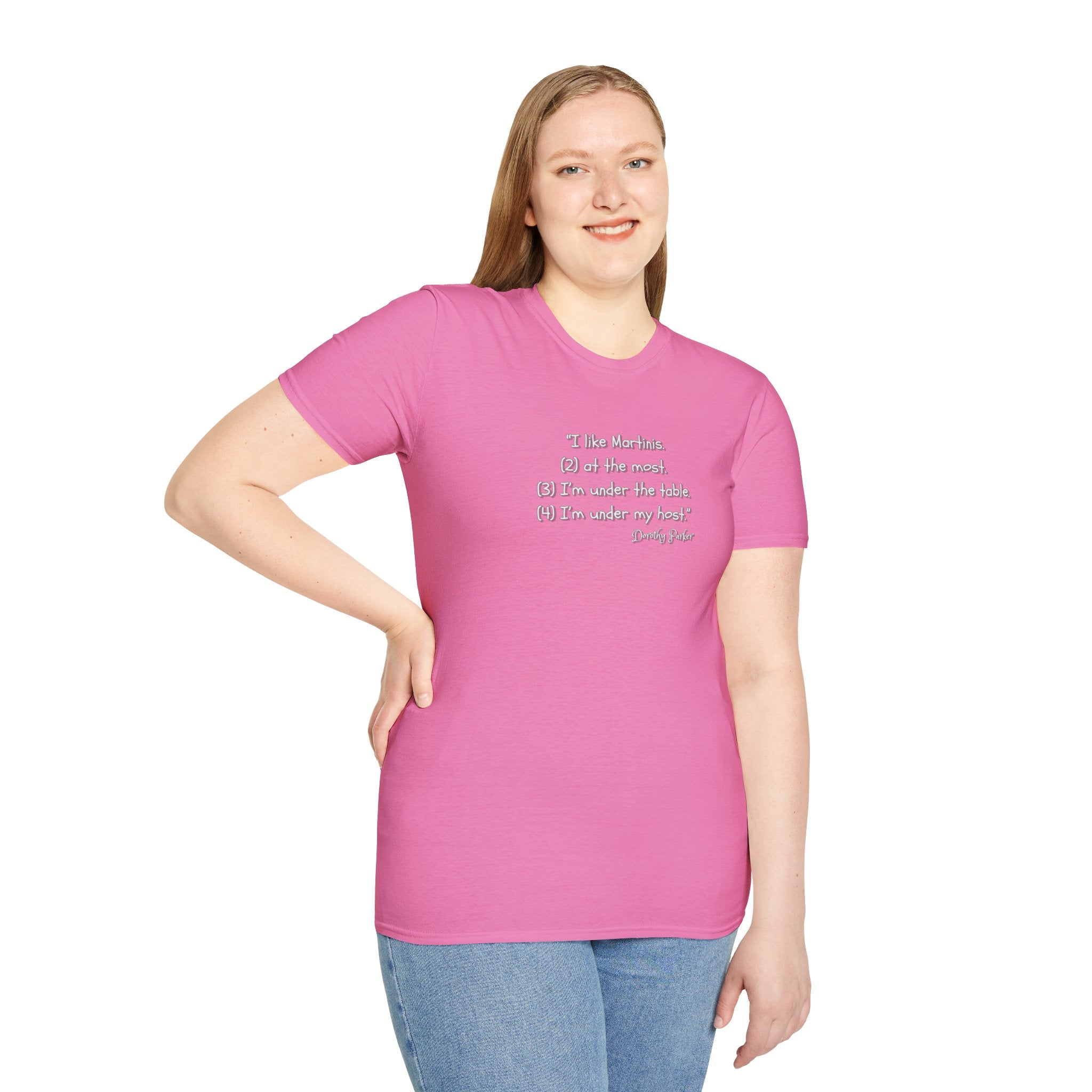 Women's Soft Relaxed Tee - Martinis