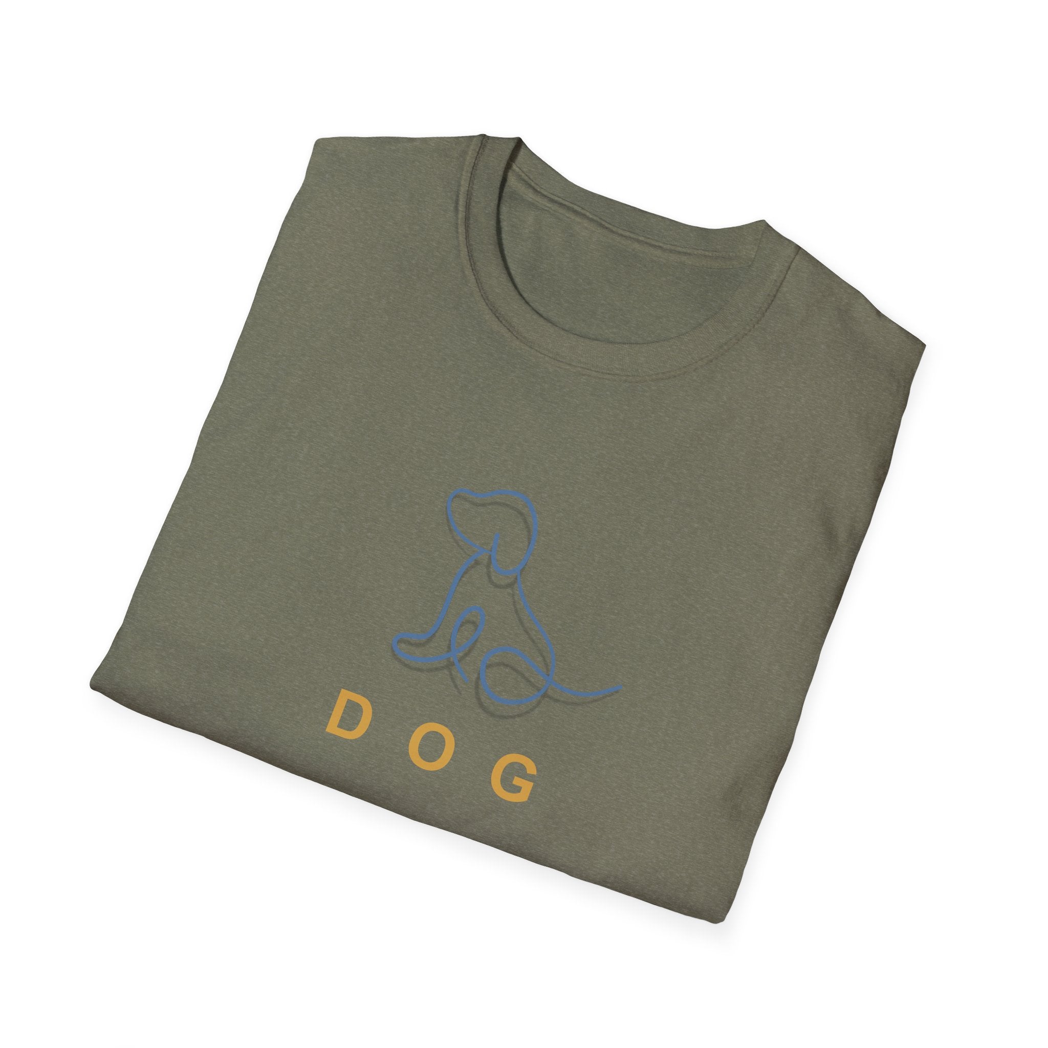 Men and Women Dog Soft Relaxed T Shirt