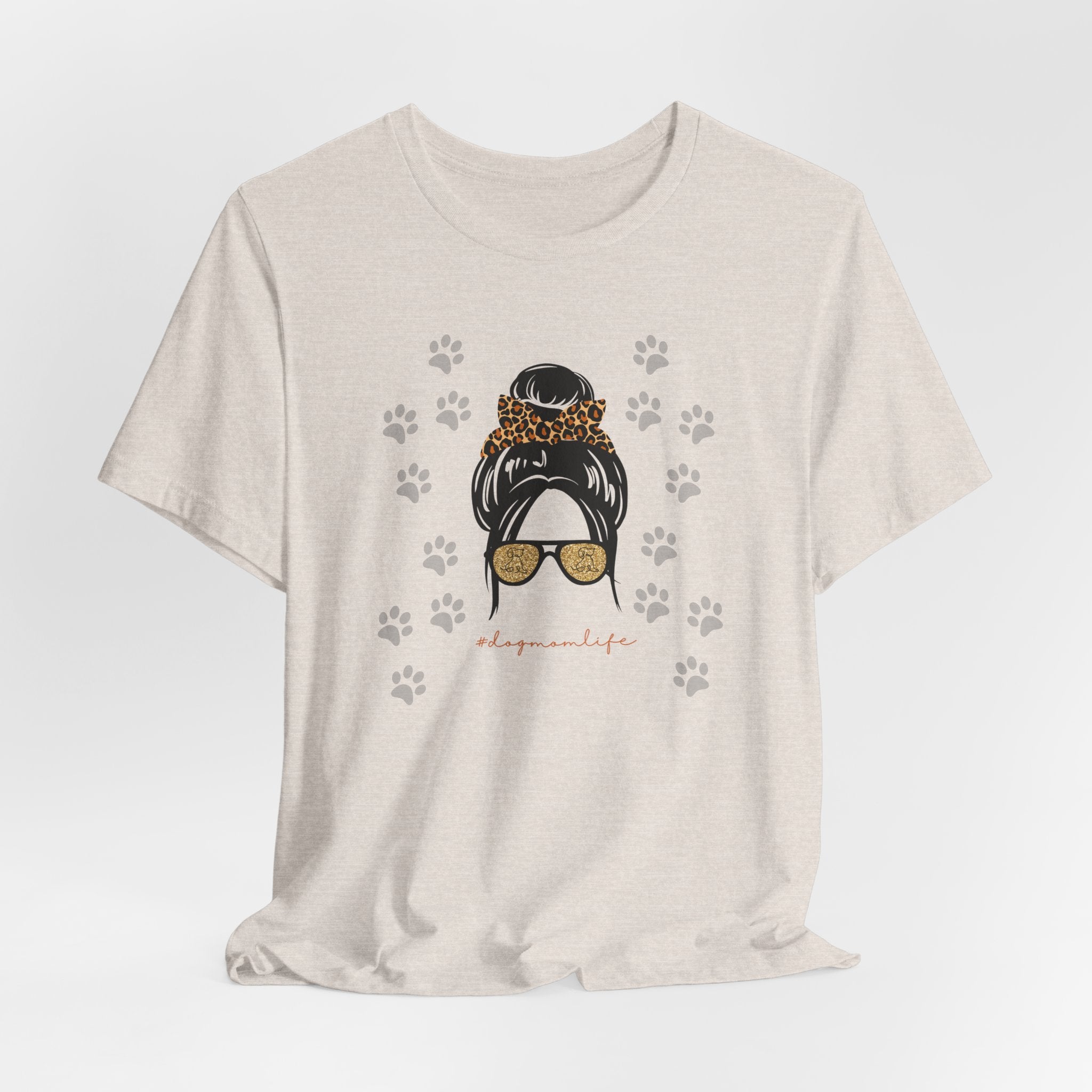 Ladies Relaxed Soft Tee Dog Mom life