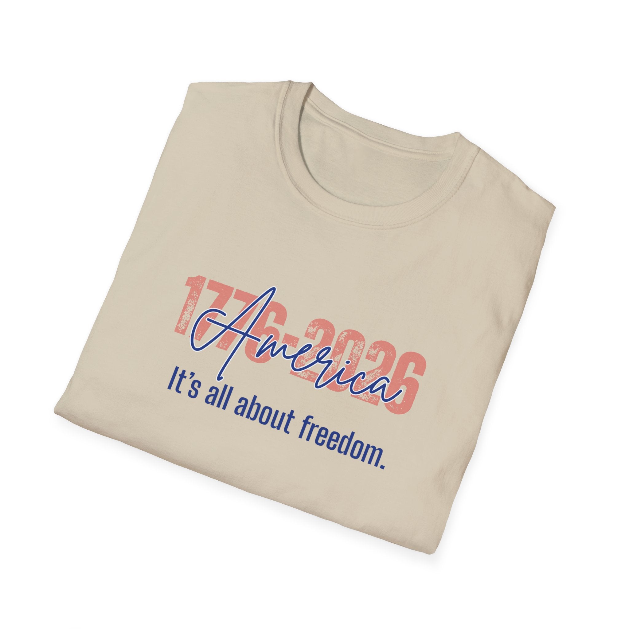 Relaxed Soft Tee Men & Women Its all about freedom