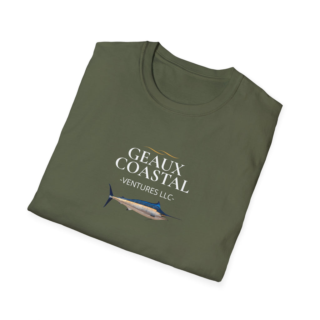 Soft Relaxed Mens Geaux Coastal Marlin Tee