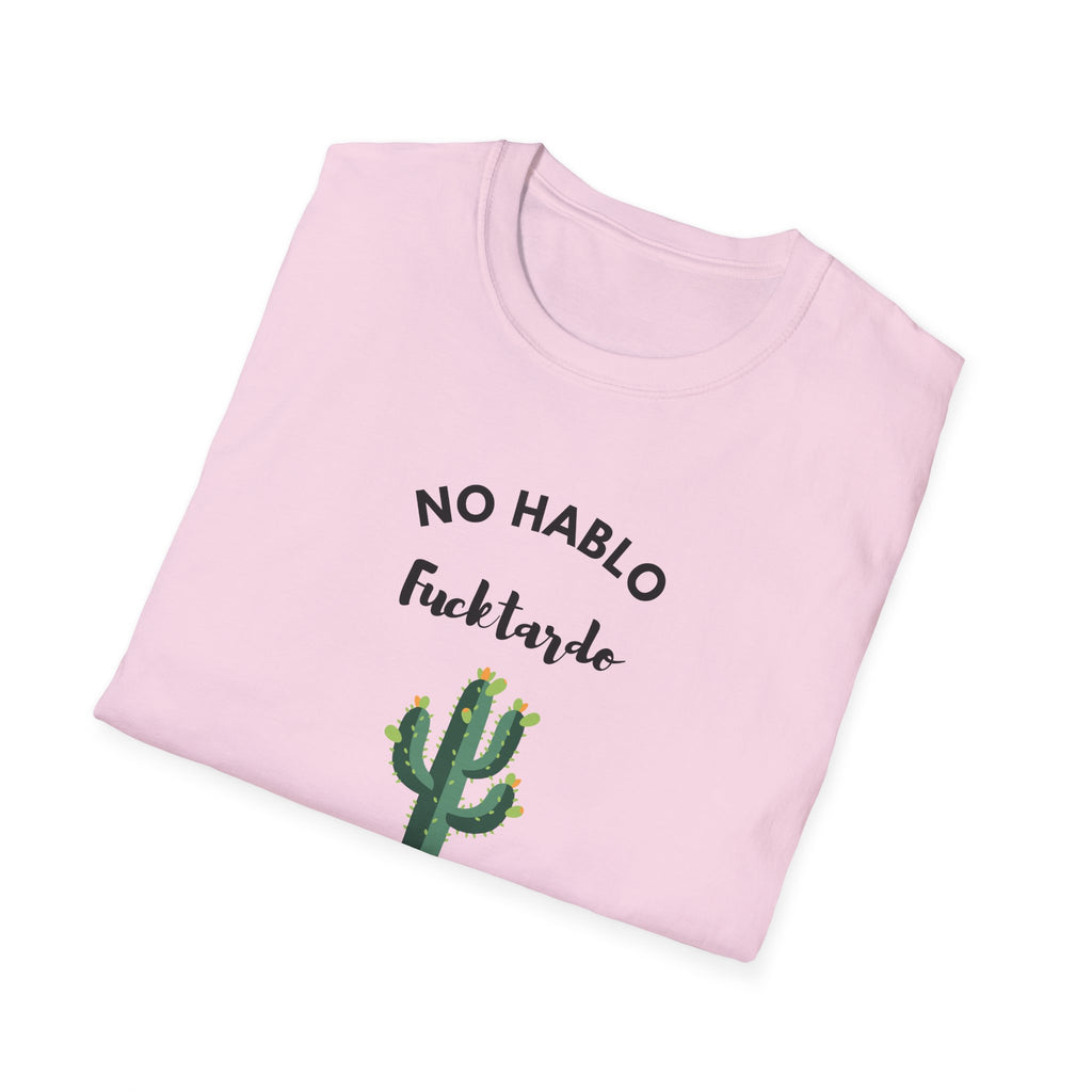 Relaxed Tee - Men & Women - No Hablo with 1 Cactus