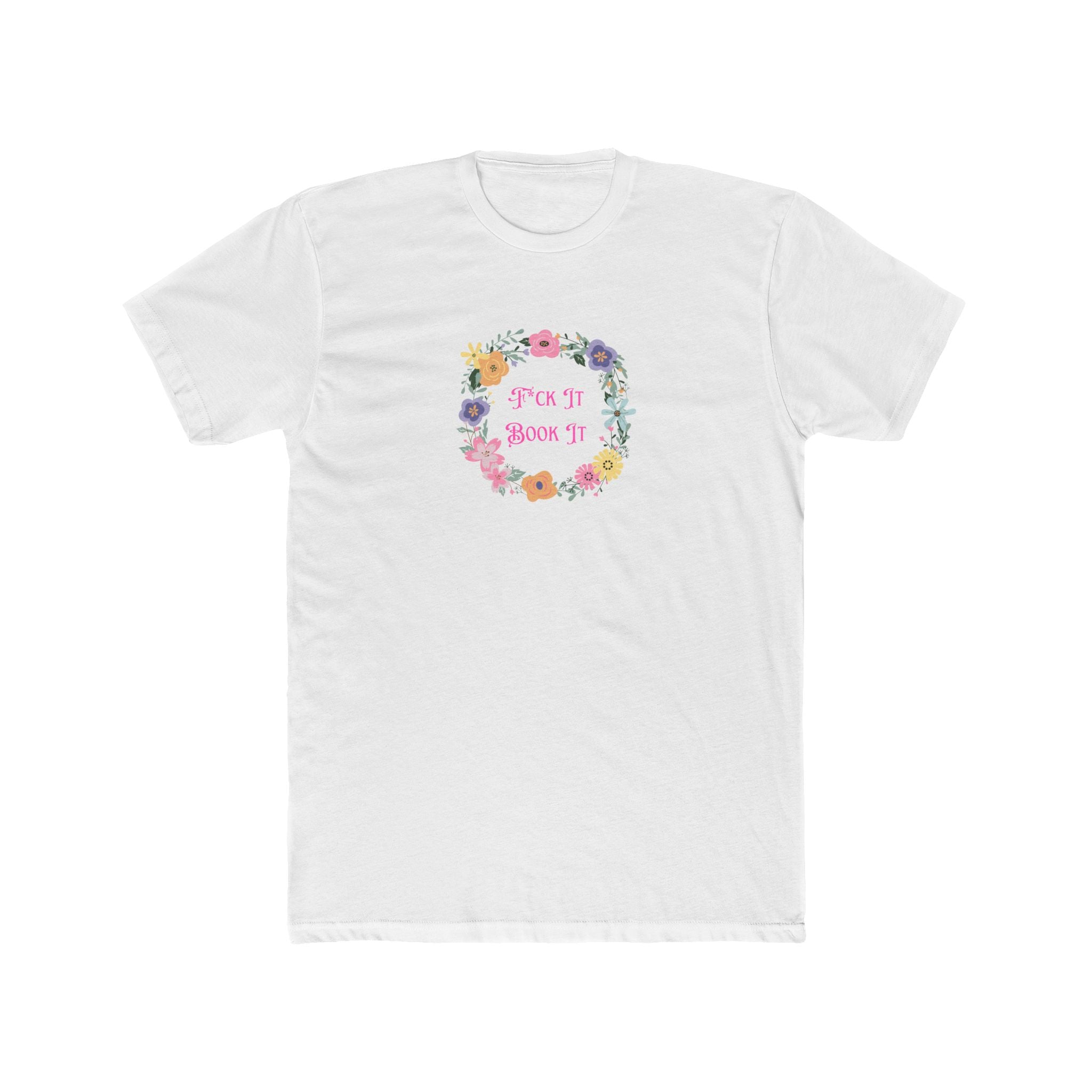 Woman Soft Relaxed T Shirt - F*ck it Book It