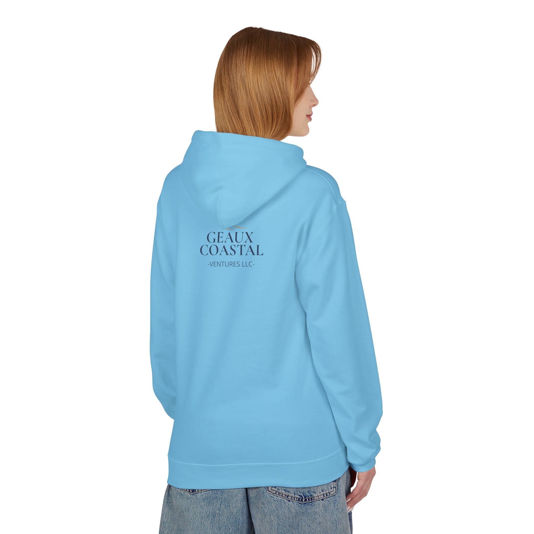 Woman Midweight Softstyle Fleece Hoodie - Wine addicted to me
