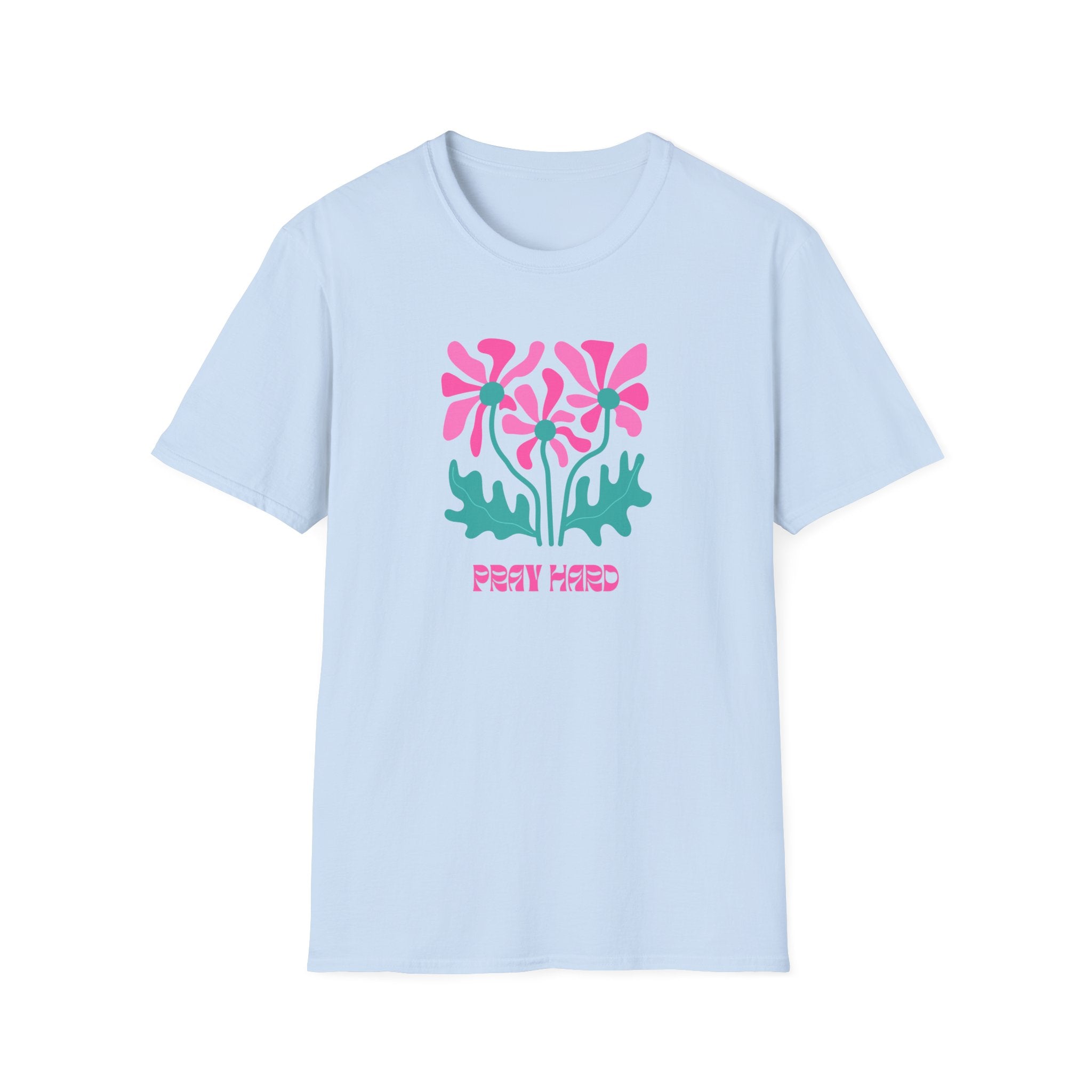 Womens Soft Tee Relaxed pray hard