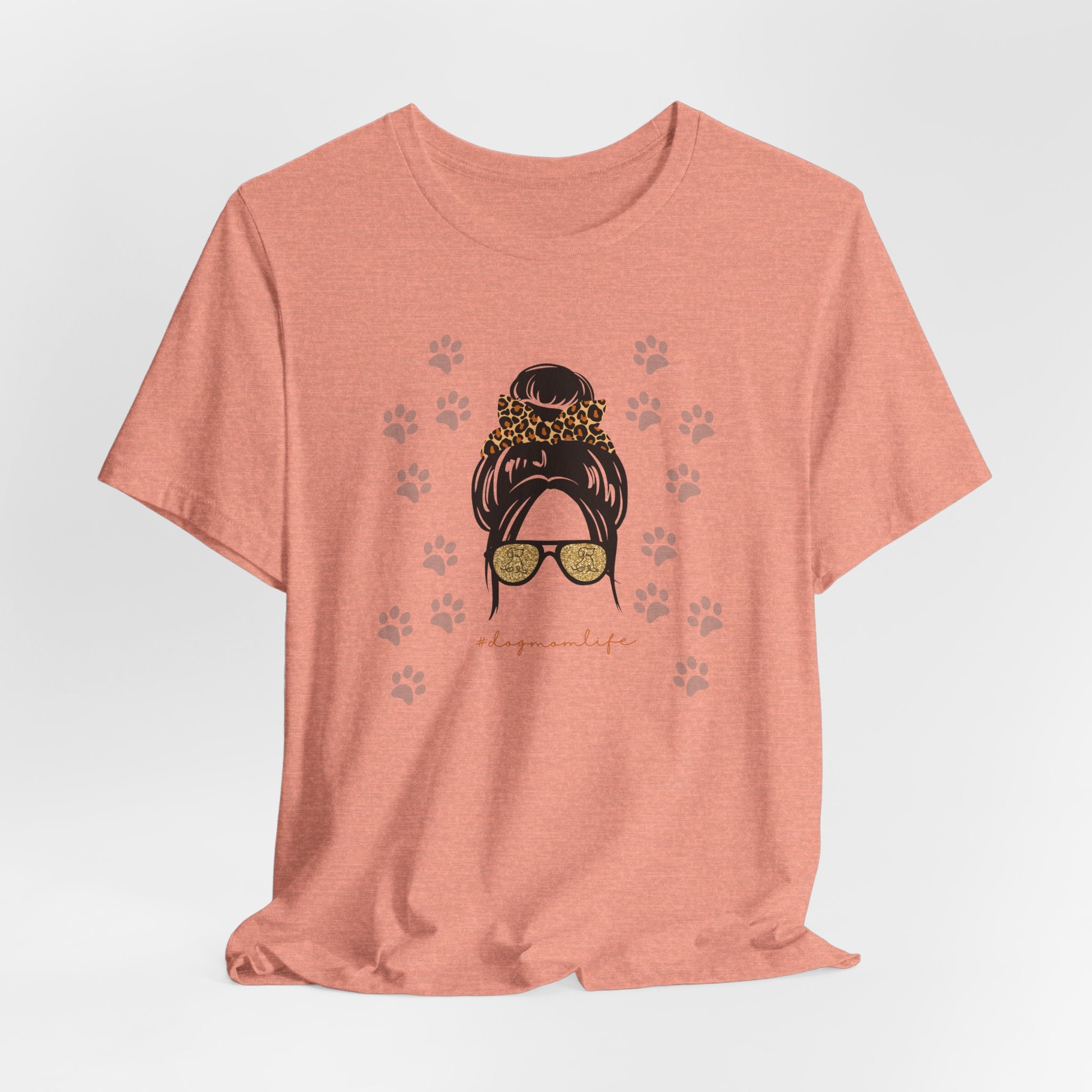 Ladies Relaxed Soft Tee Dog Mom life
