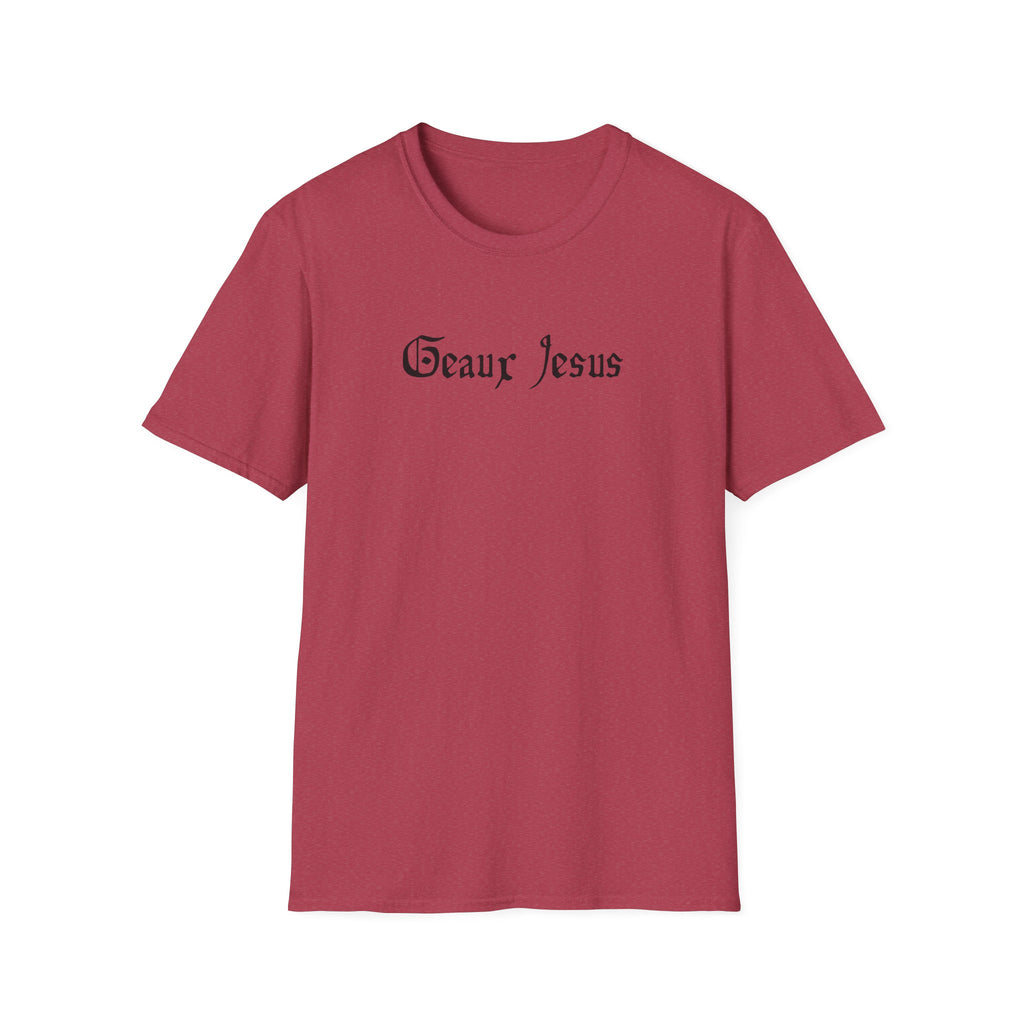 Men and Women Relaxes Soft Tee - Geaux Jesus
