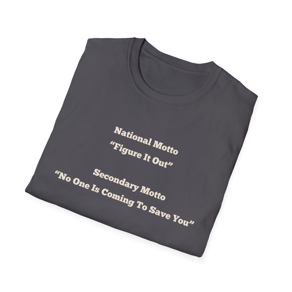 Men's Relaxed Tee - Motto Figure it Out