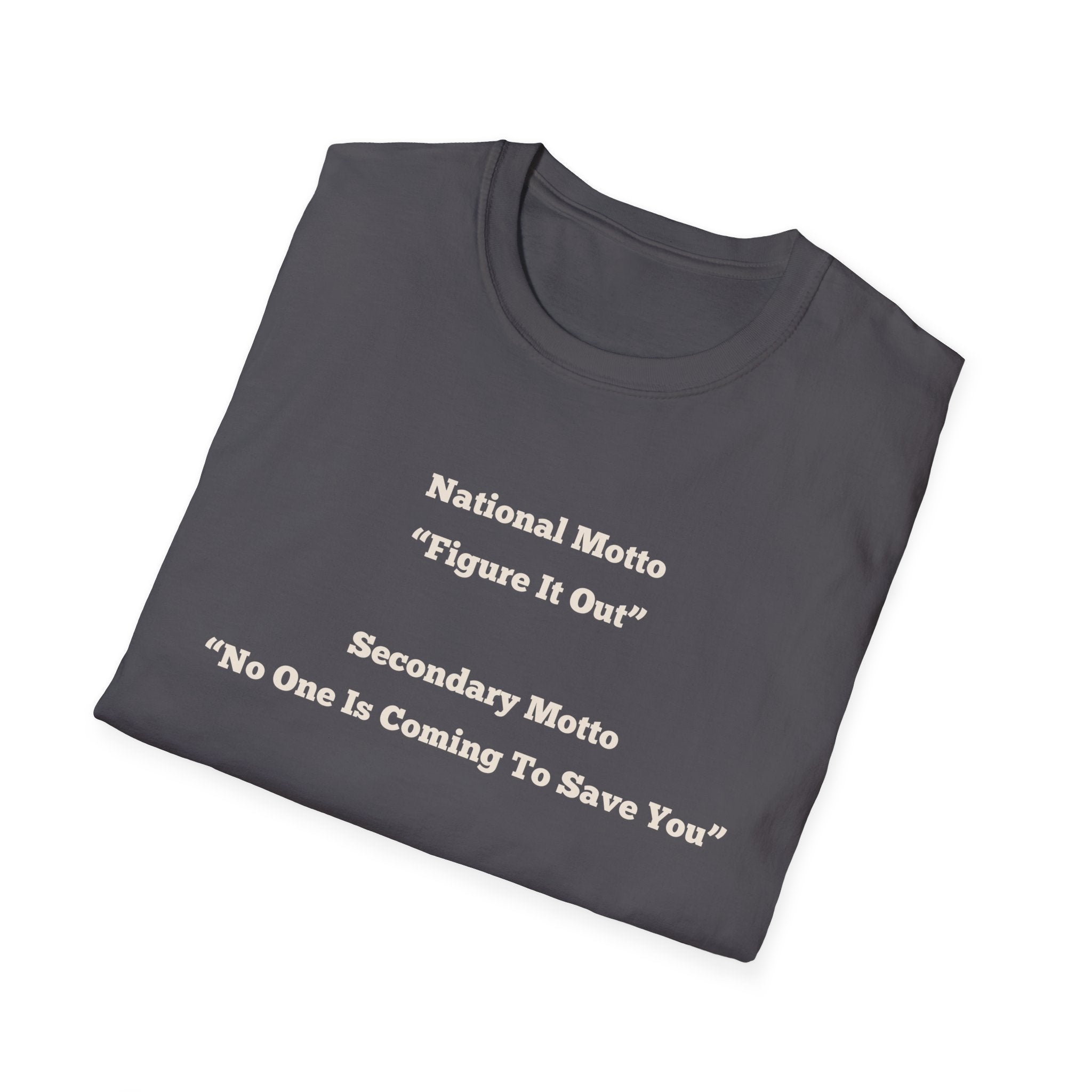 Men's Relaxed Tee - Motto Figure it Out