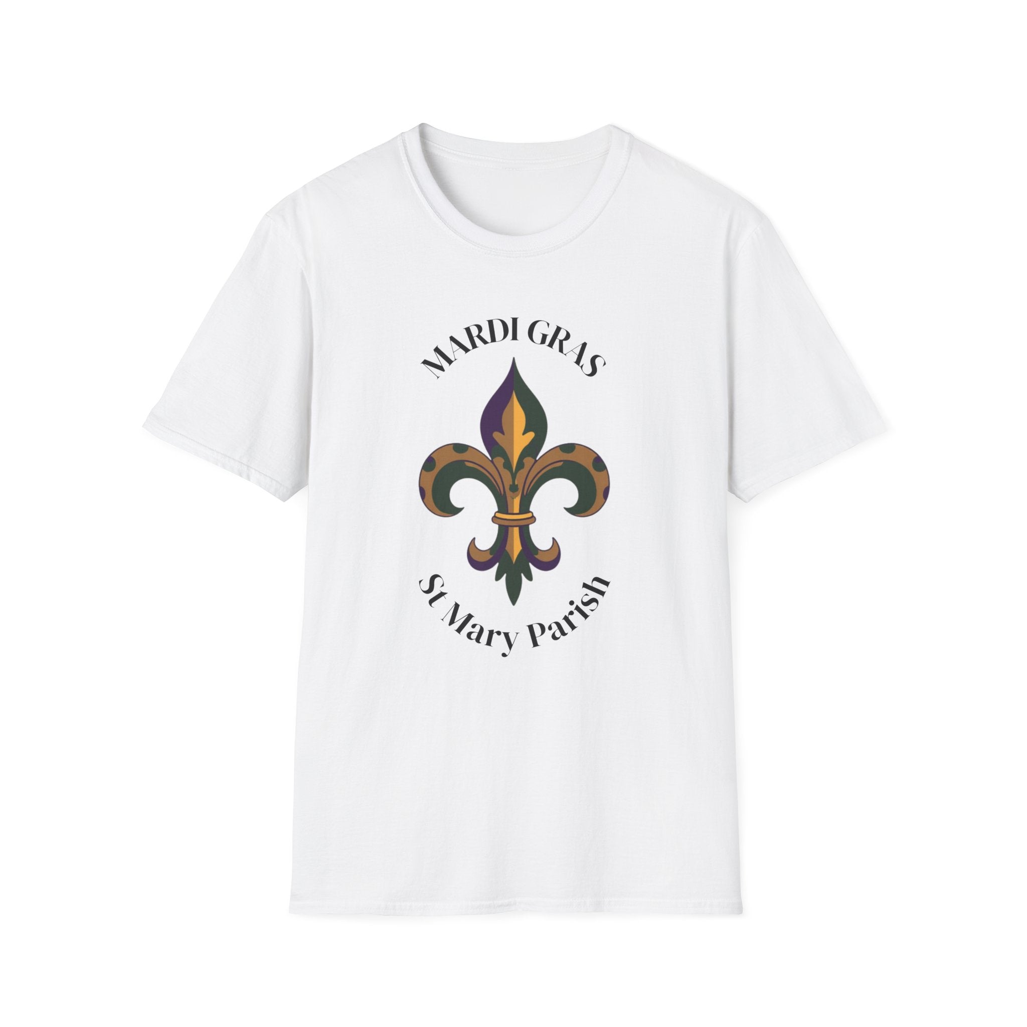 Relaxed Tee Men and Women- Mardi Gras St Mary Parish