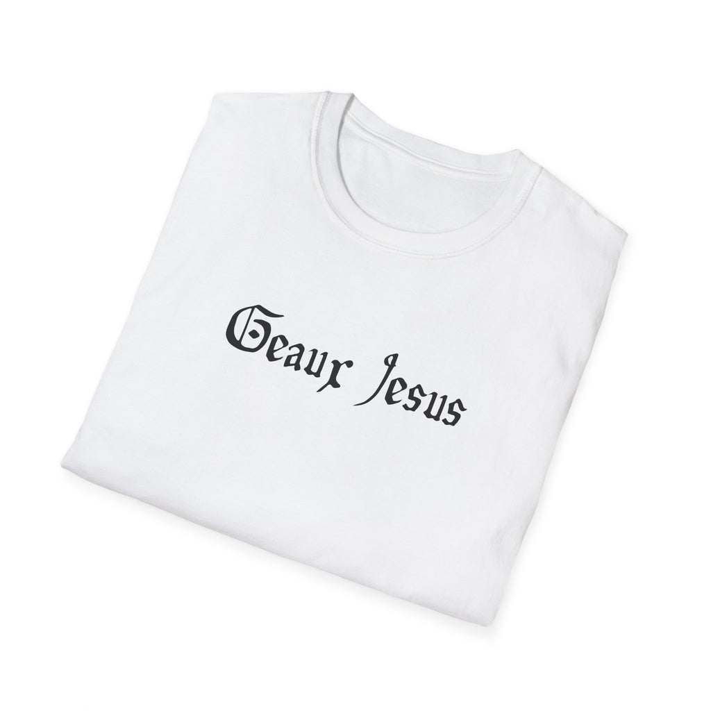 Men and Women Relaxes Soft Tee - Geaux Jesus