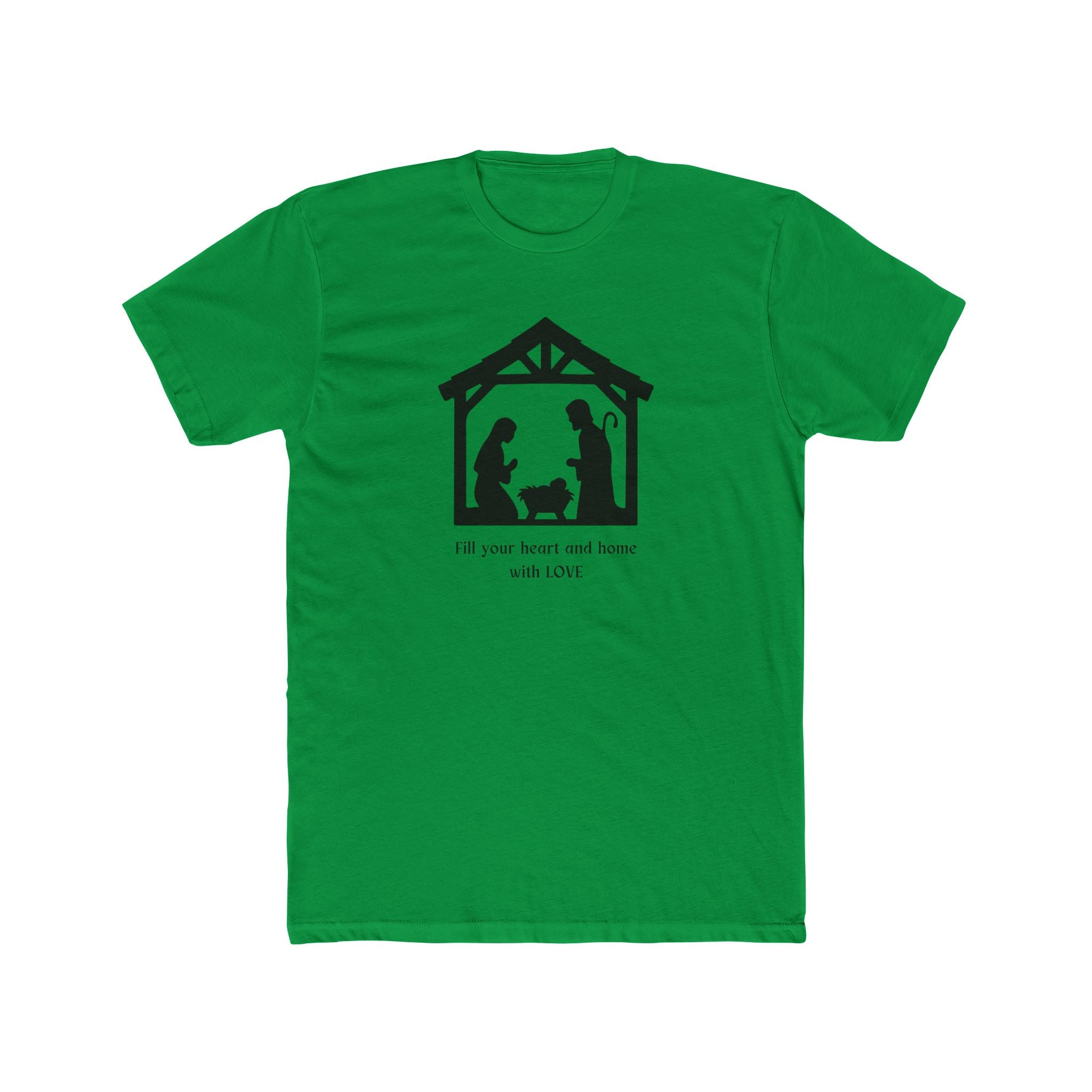 Men & Women Relaxed Tee Soft - Manger  Home and Heart