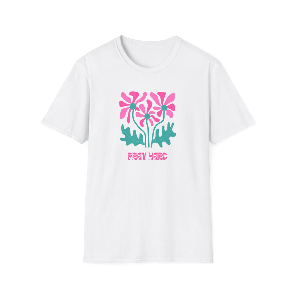 Womens Soft Tee Relaxed pray hard