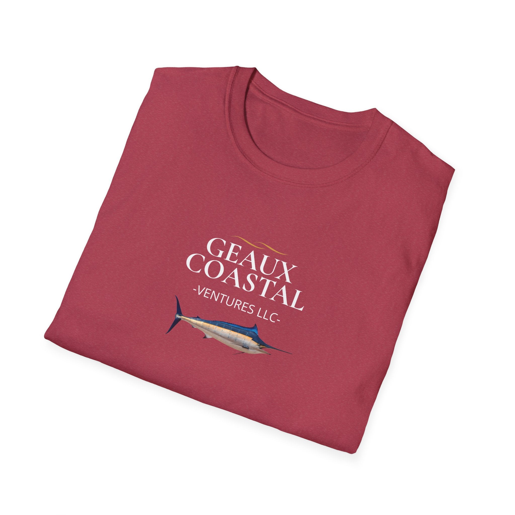 Soft Relaxed Mens Geaux Coastal Marlin Tee