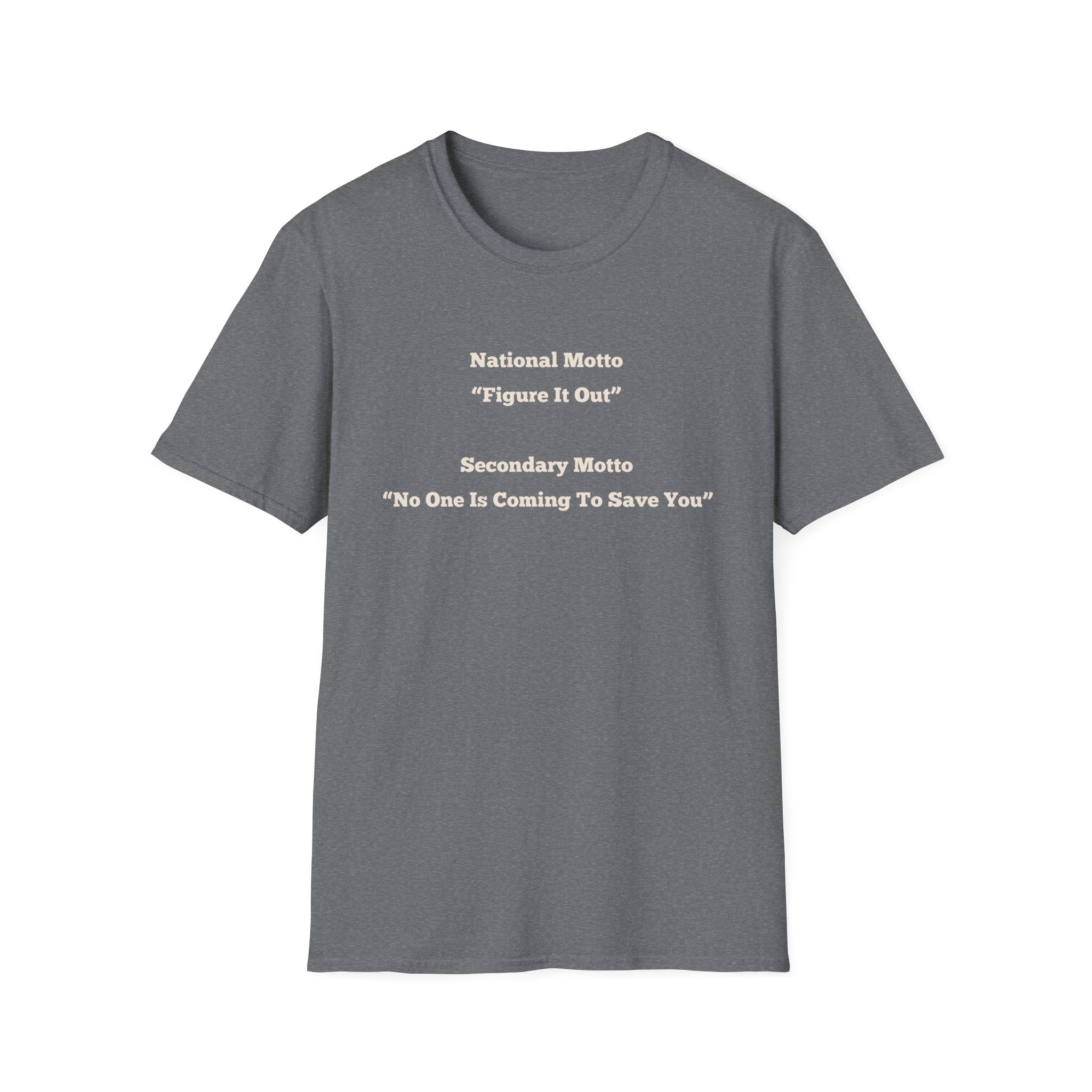 Men's Relaxed Tee - Motto Figure it Out