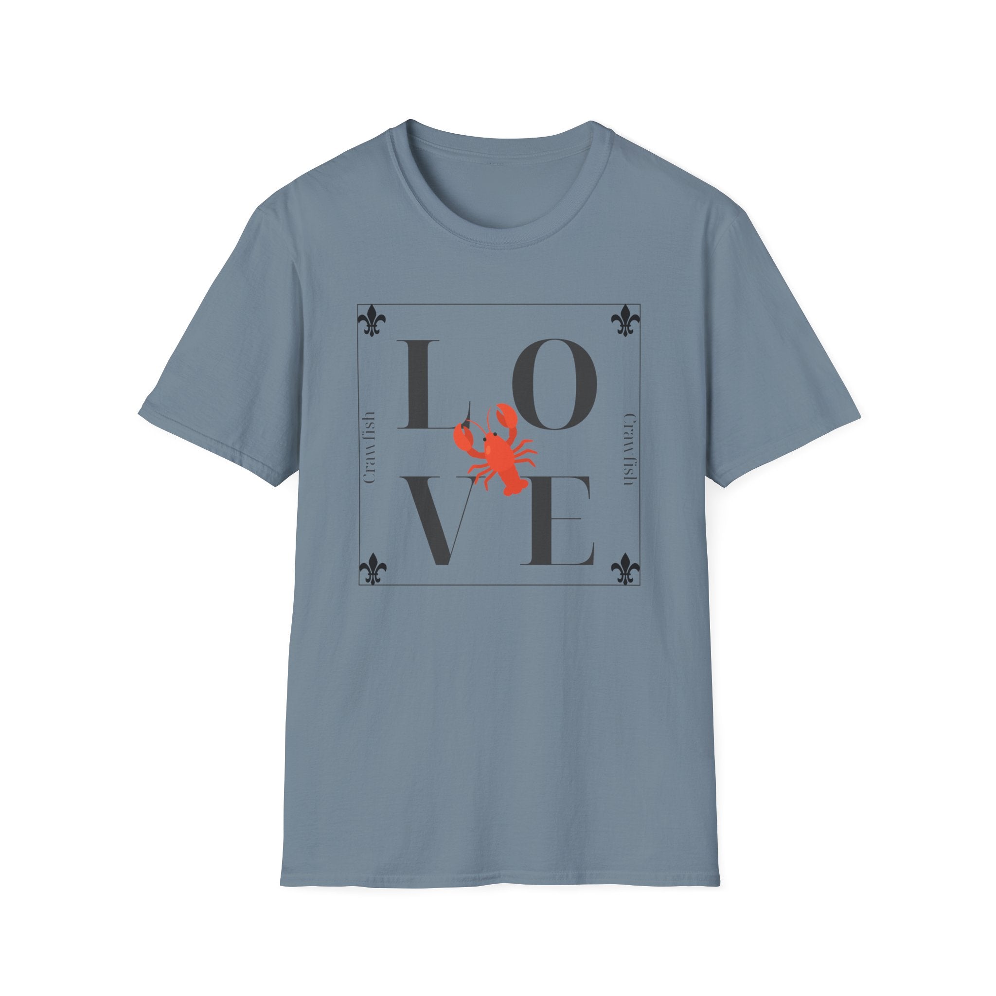 Unisex Soft Relaxed Tee - Crawfish Love (Men & Women)