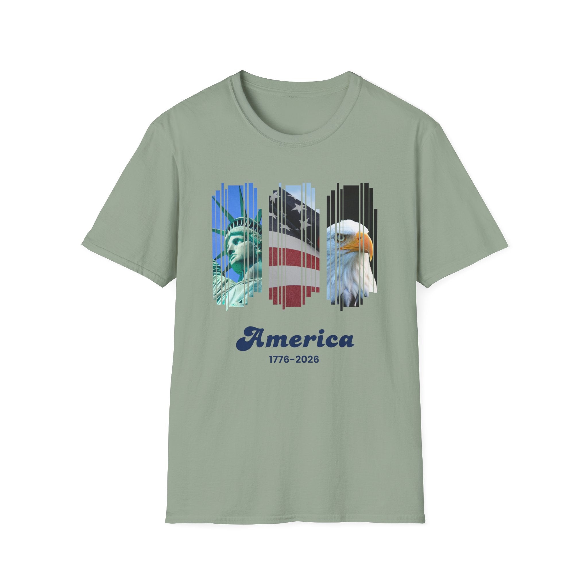 Relaxed Soft Tee - Men and Women - America