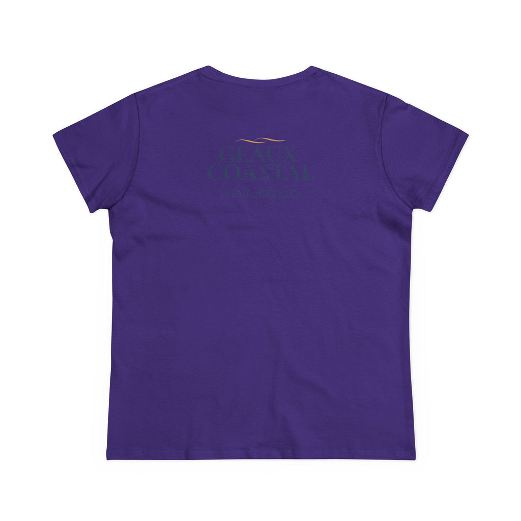 Women's Midweight Cotton Tee - Soft - Menopause Good luck 100% cotton (size up)