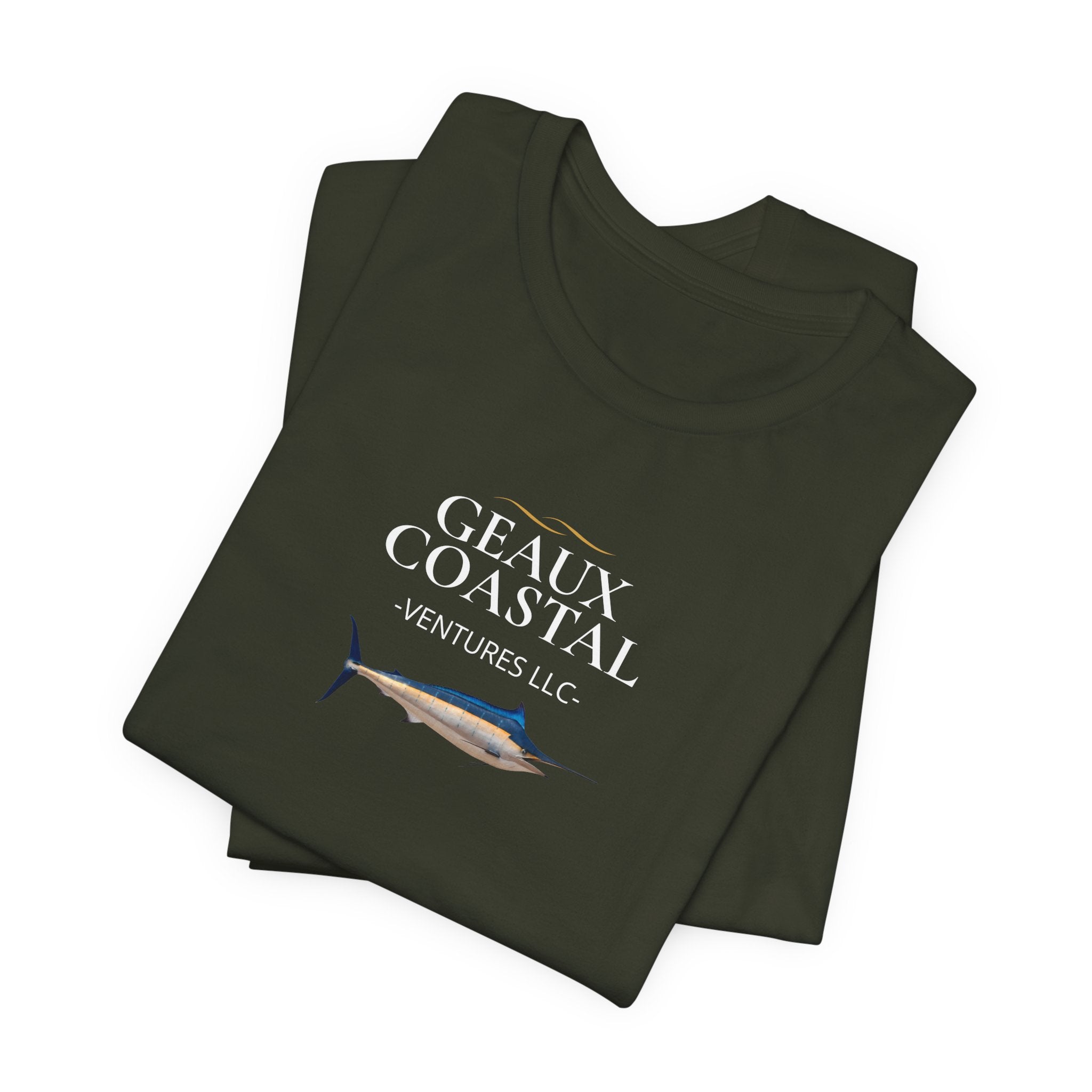 Men's Soft Relaxed Tee - Geaux Costal Marlin