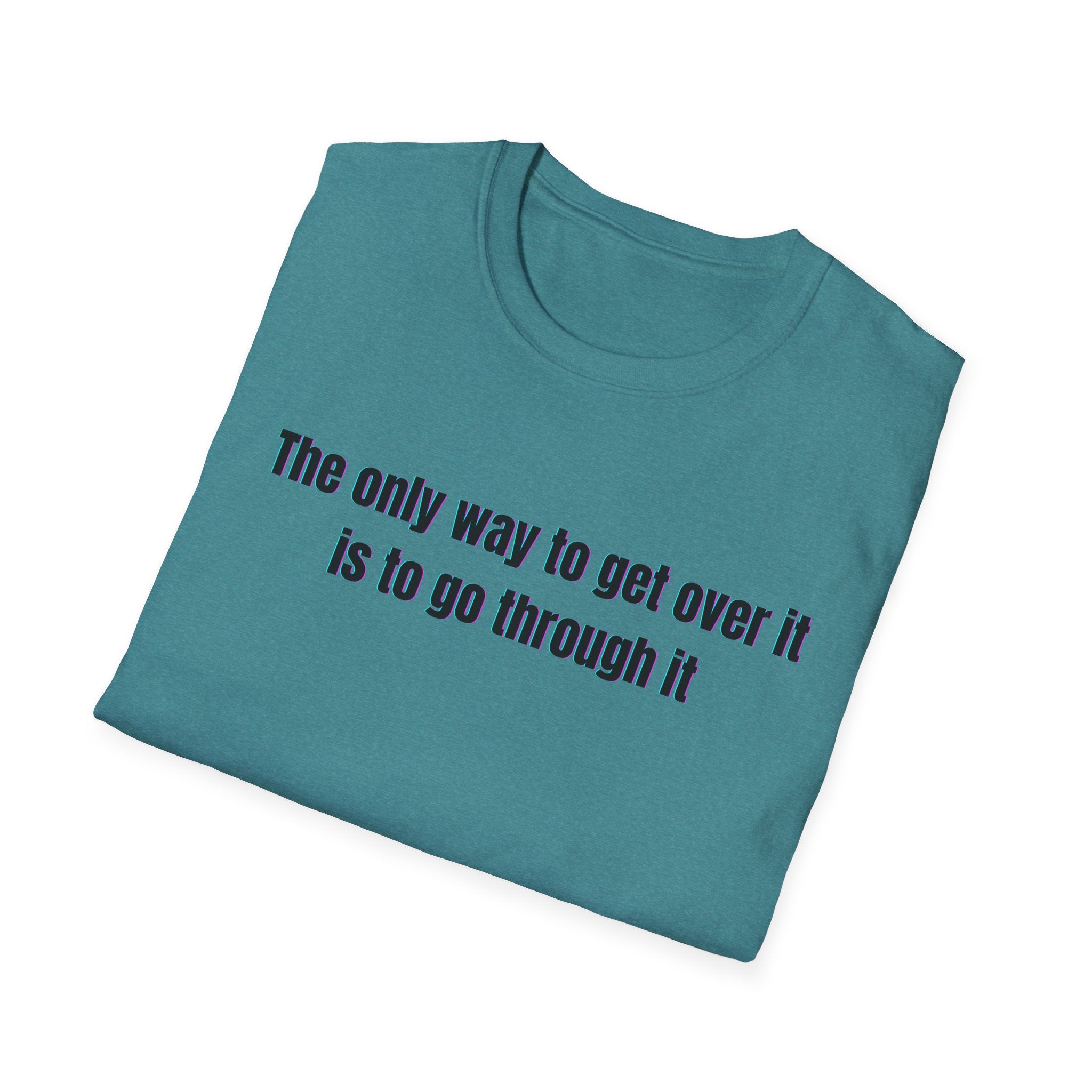 Soft Relaxed Cotton Tee - Men and Women - Going through it