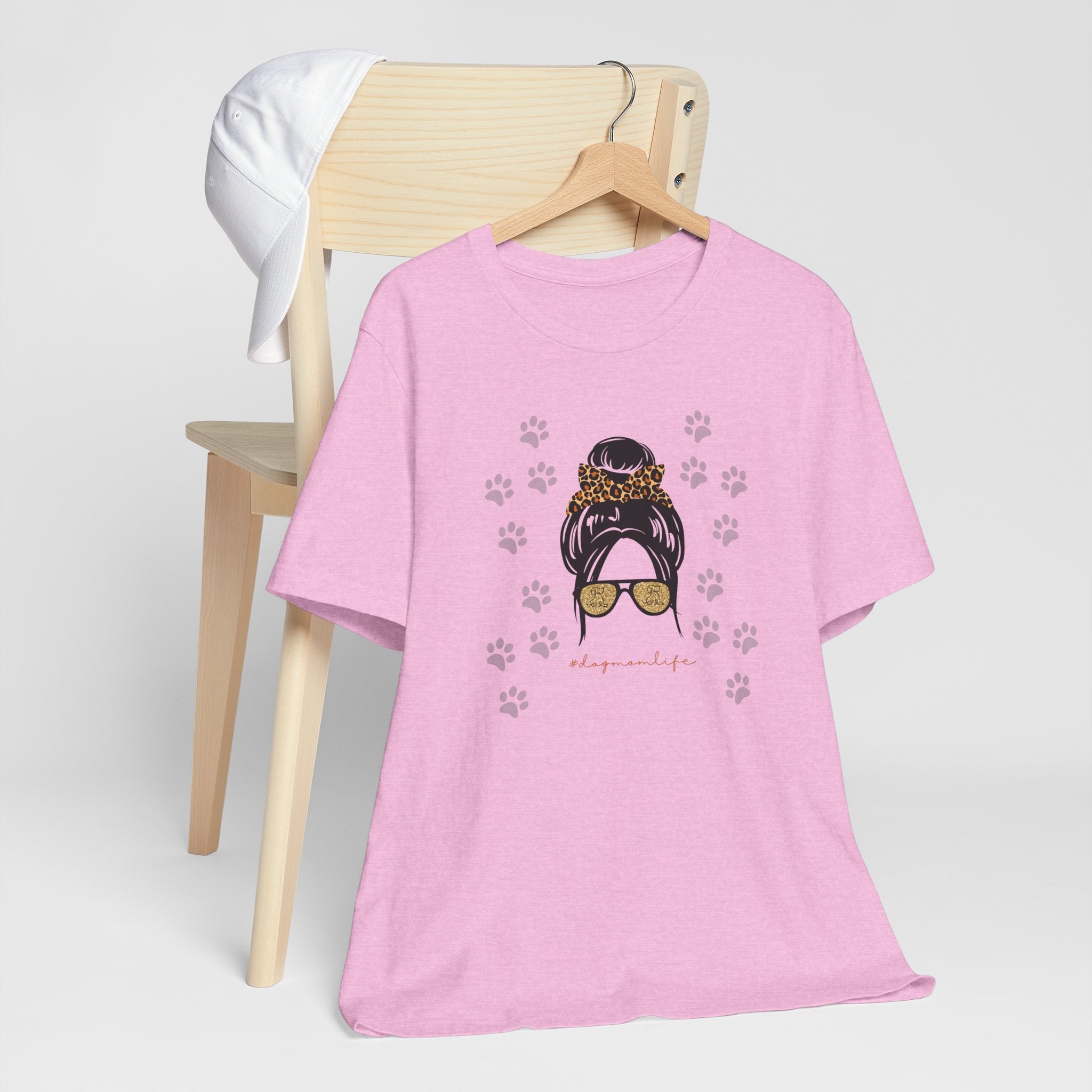 Ladies Relaxed Soft Tee Dog Mom life