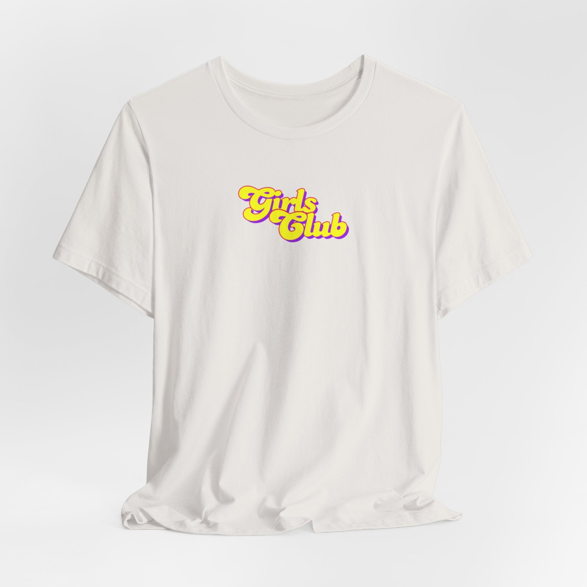 Fitted / Regular fit Womans Soft Tee - Girls Club