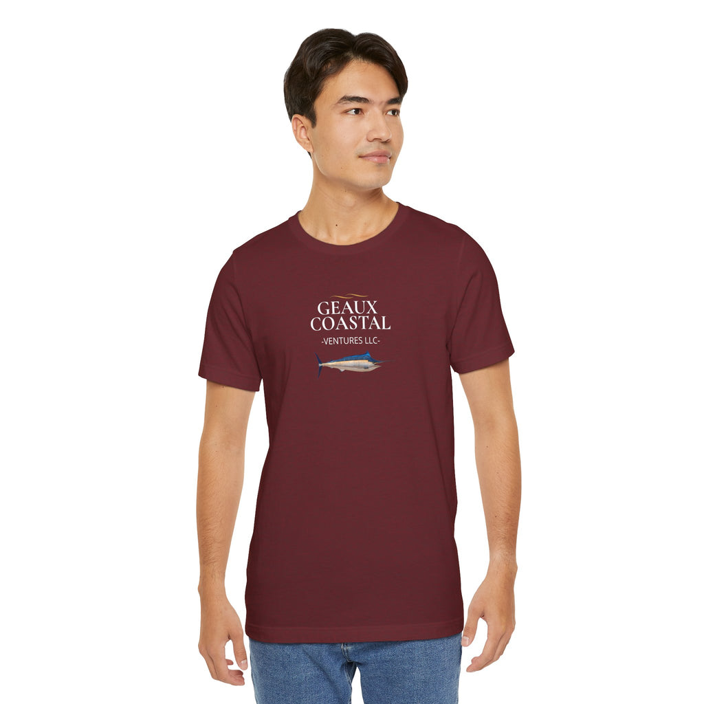 Men's Soft Relaxed Tee - Geaux Costal Marlin