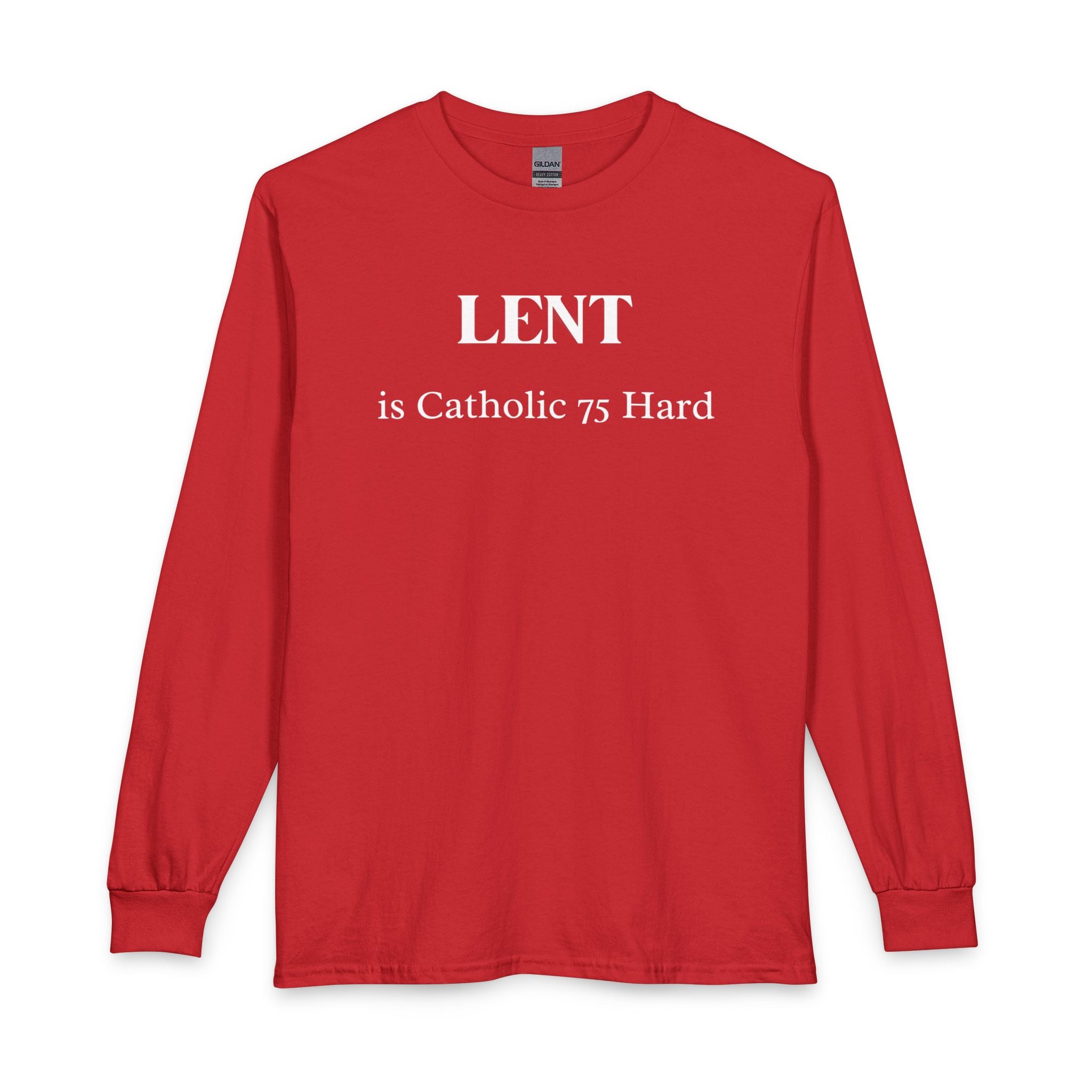 Warm Classic Long Sleeve T-Shirt - Men and Women - 75 Hard Lent