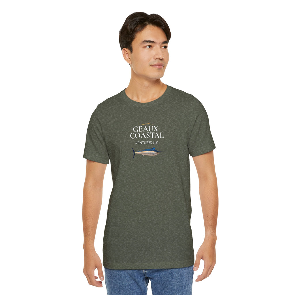Men's Soft Relaxed Tee - Geaux Costal Marlin