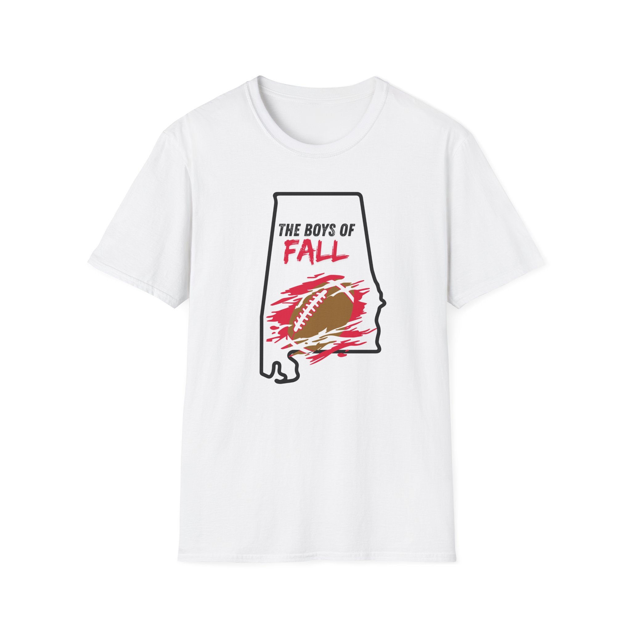 Men and Women - Soft Relaxed Tee- Alabama - Roll Tide - Football