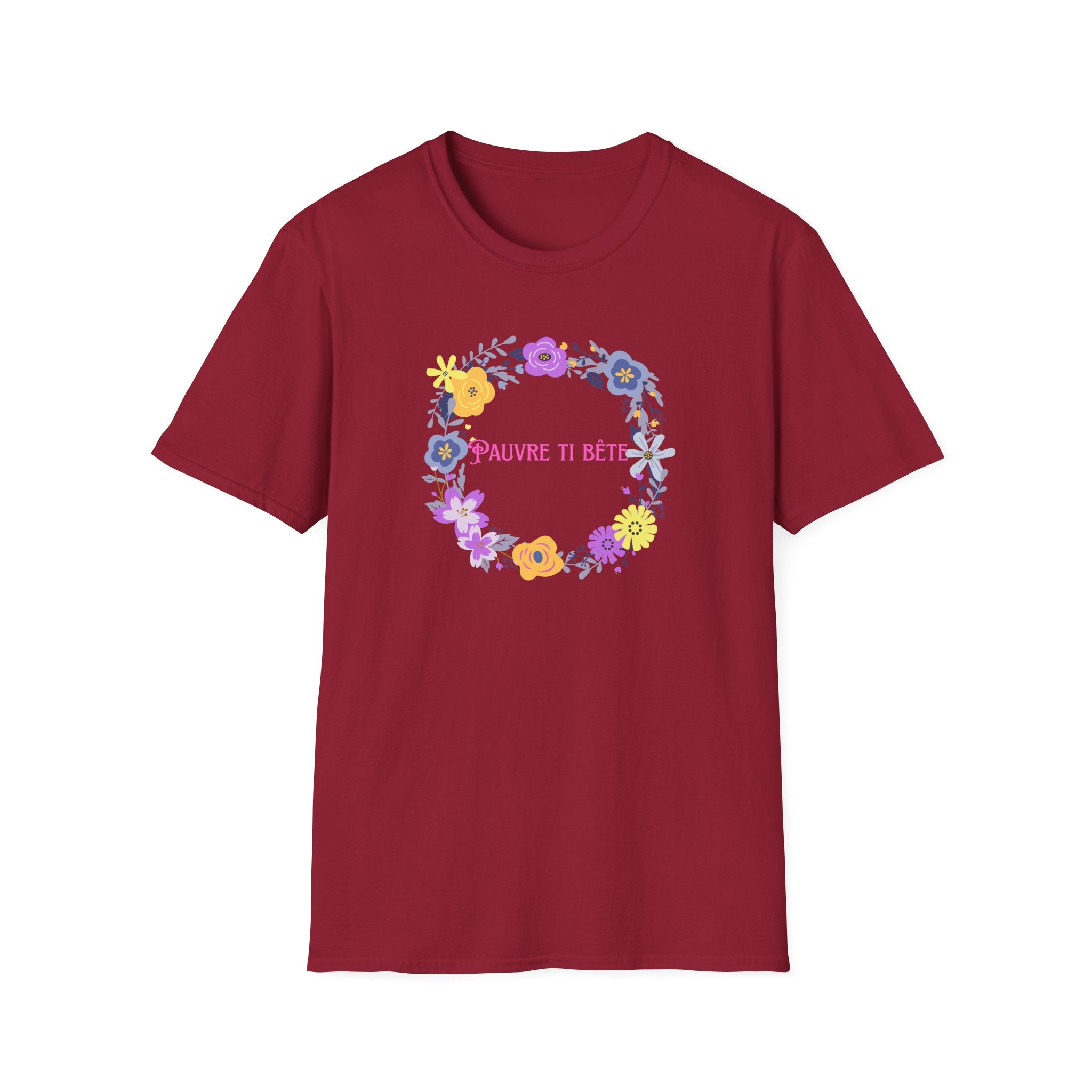 Ladies More Relaxed Soft T Shirt - Pauvre ti bête